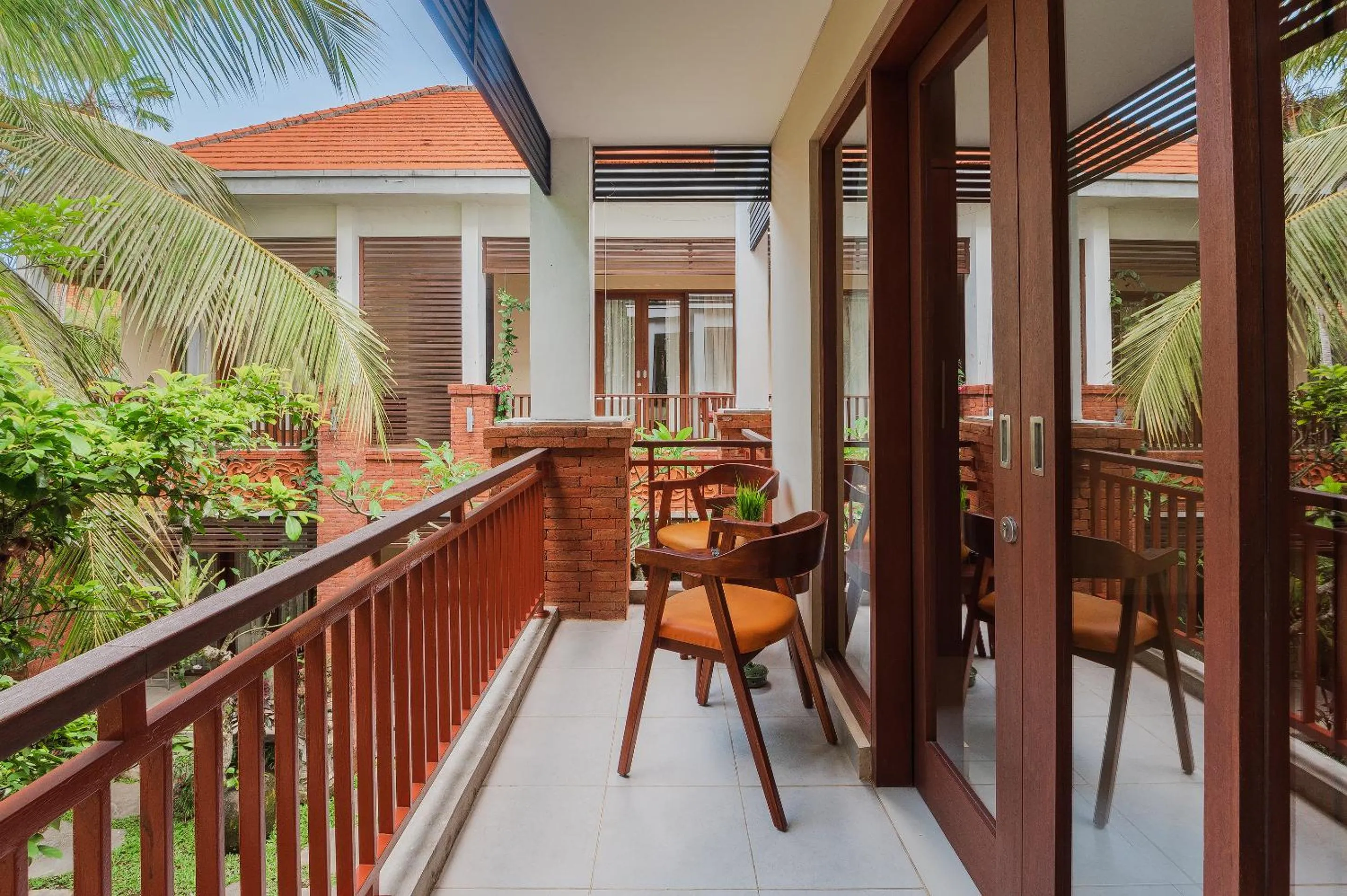 Patio in Gana Hotel & Restaurant