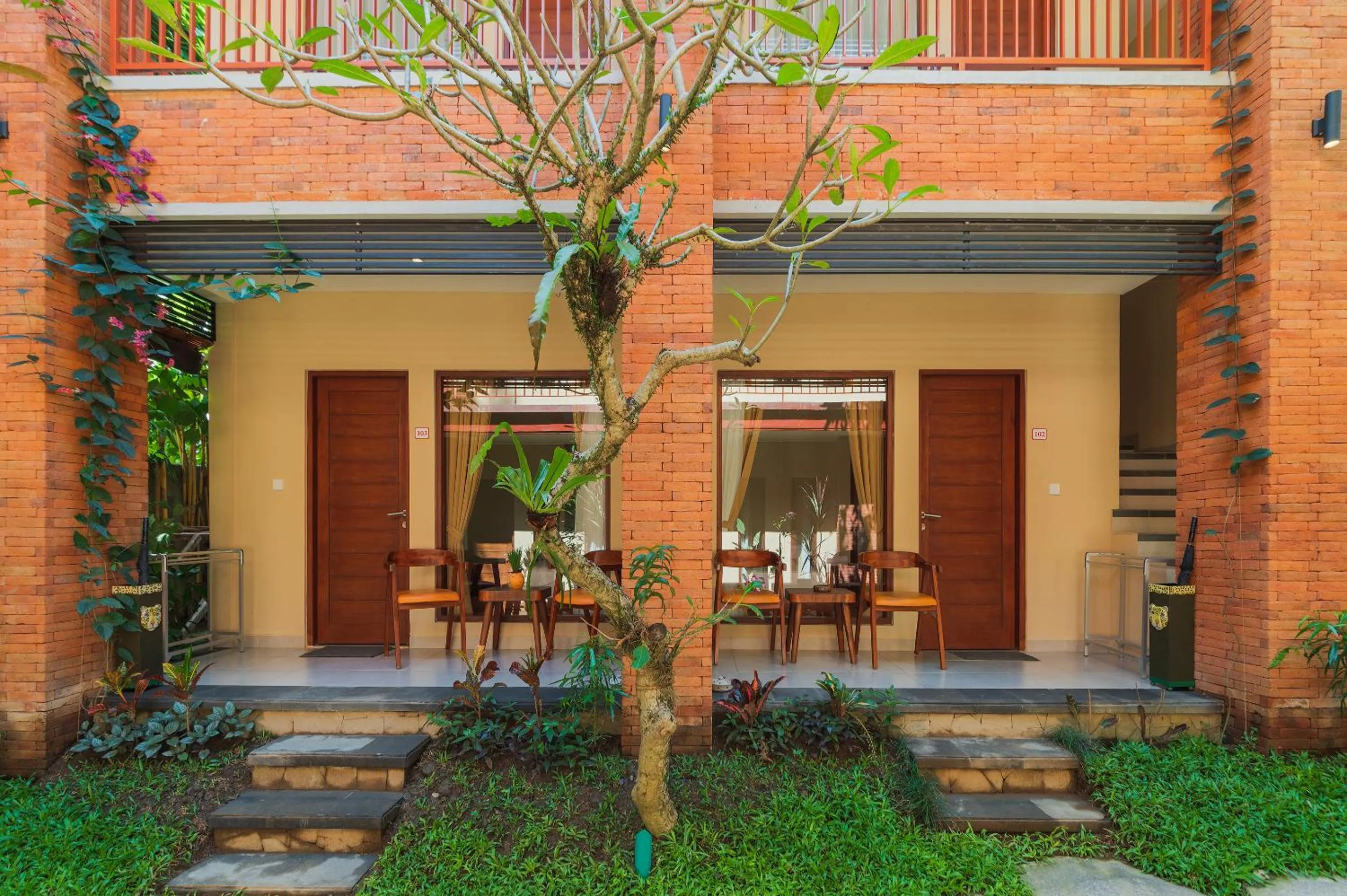 Patio in Gana Hotel & Restaurant