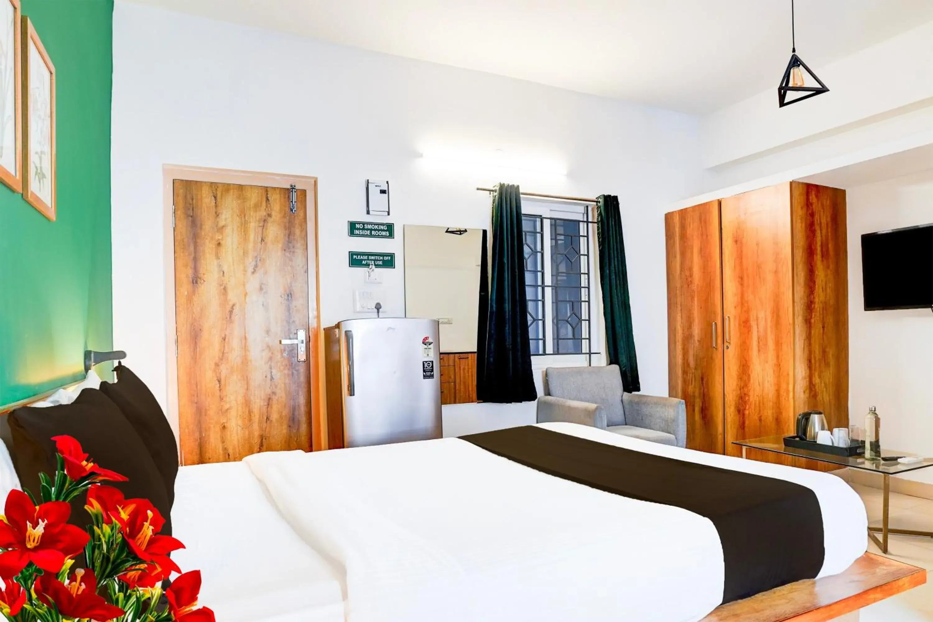 Bedroom, Bed in Super Collection O Sarjapura Road Kasavanahalli Bedroom, Bed in Super Collection O Sarjapura Road Kasavanahalli