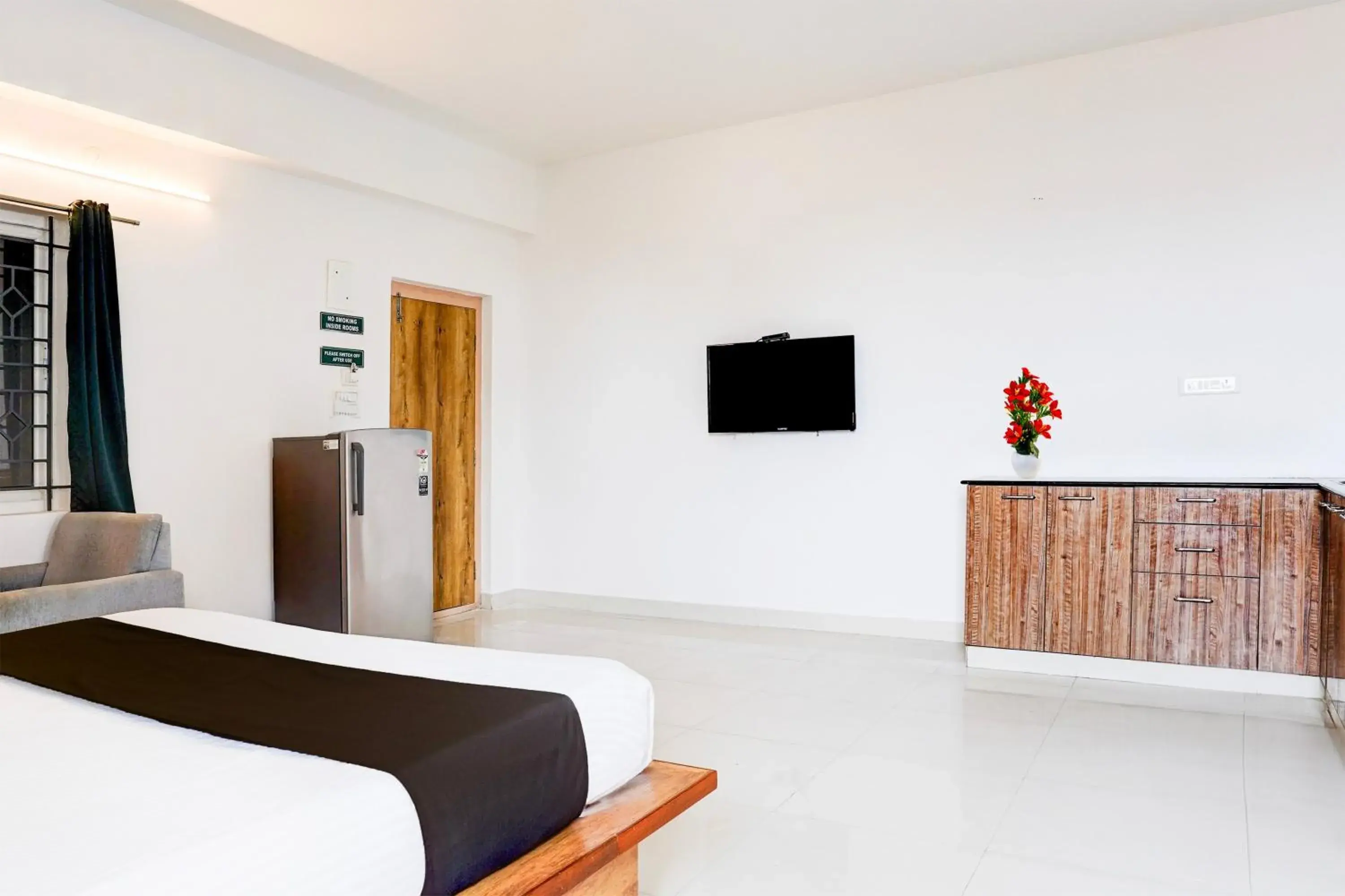 Bedroom, Bed in Super Collection O Sarjapura Road Kasavanahalli Bedroom, Bed in Super Collection O Sarjapura Road Kasavanahalli