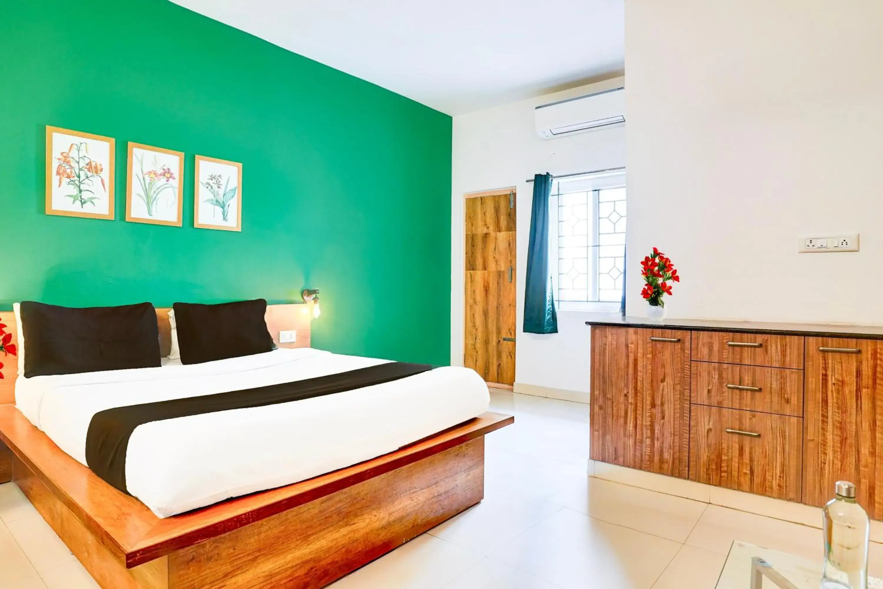 Bedroom, Bed in Super Collection O Sarjapura Road Kasavanahalli Bedroom, Bed in Super Collection O Sarjapura Road Kasavanahalli