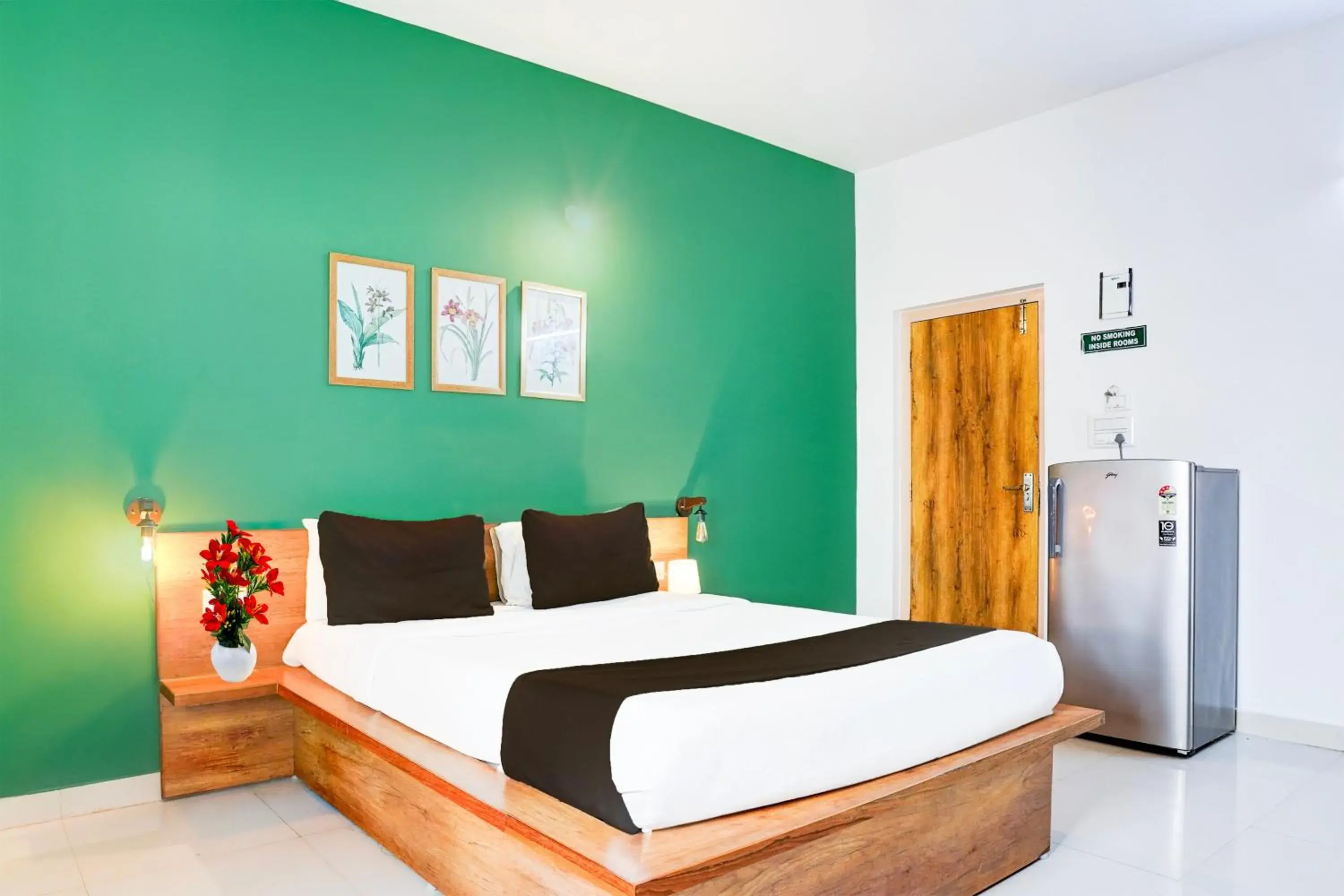 Bedroom, Bed in Super Collection O Sarjapura Road Kasavanahalli Bedroom, Bed in Super Collection O Sarjapura Road Kasavanahalli