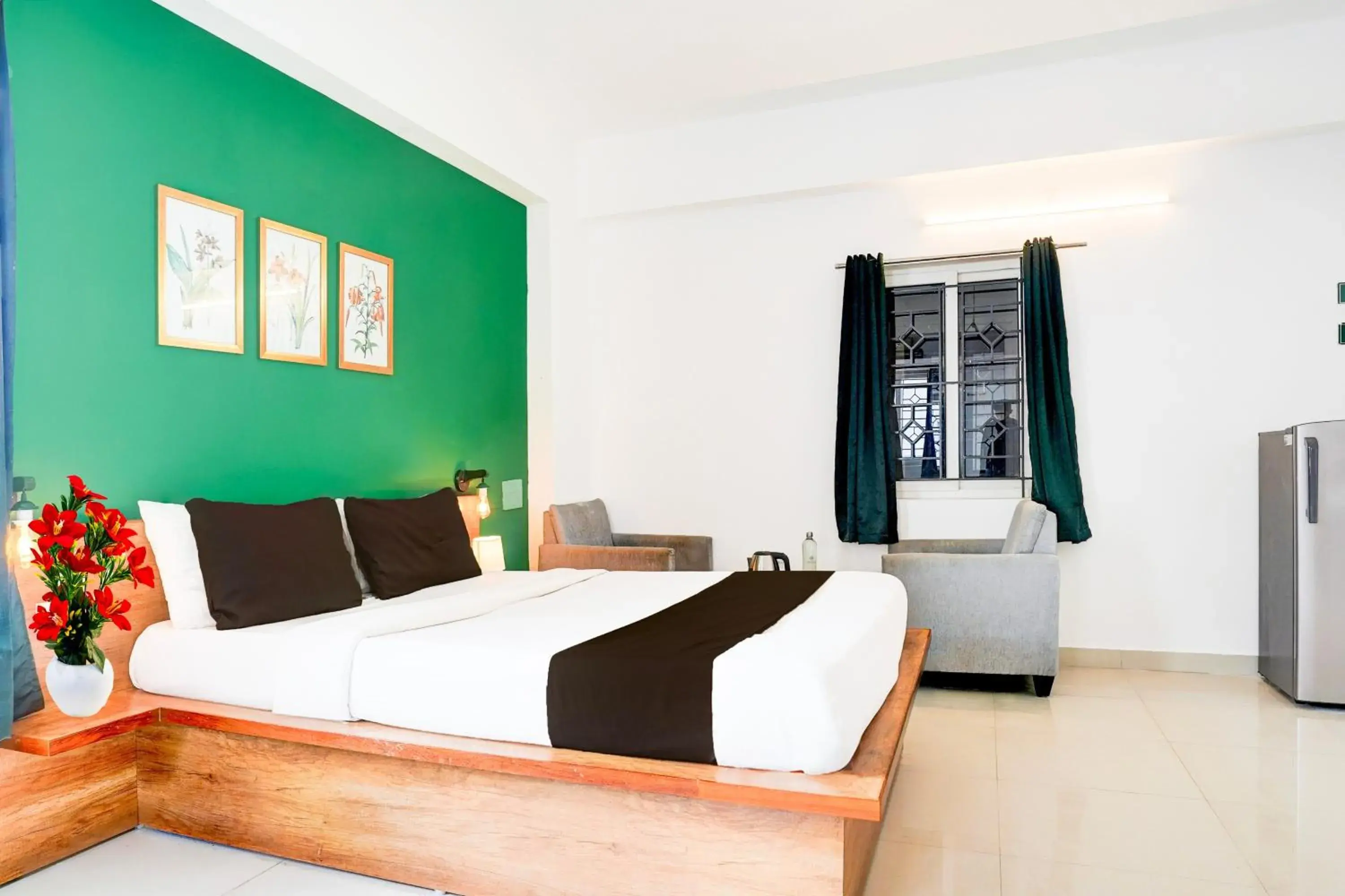 Bedroom, Bed in Super Collection O Sarjapura Road Kasavanahalli Bedroom, Bed in Super Collection O Sarjapura Road Kasavanahalli