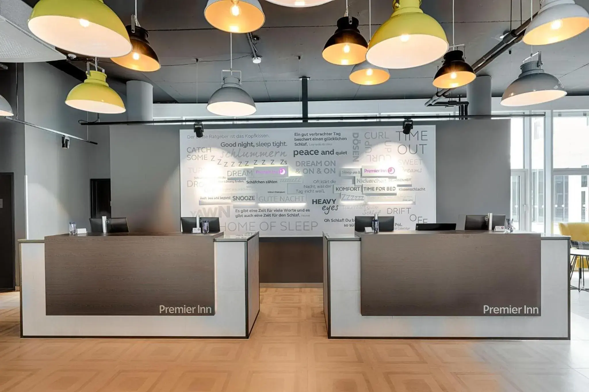 Lobby or reception in Premier Inn Wolfsburg City Centre Lobby or reception in Premier Inn Wolfsburg City Centre