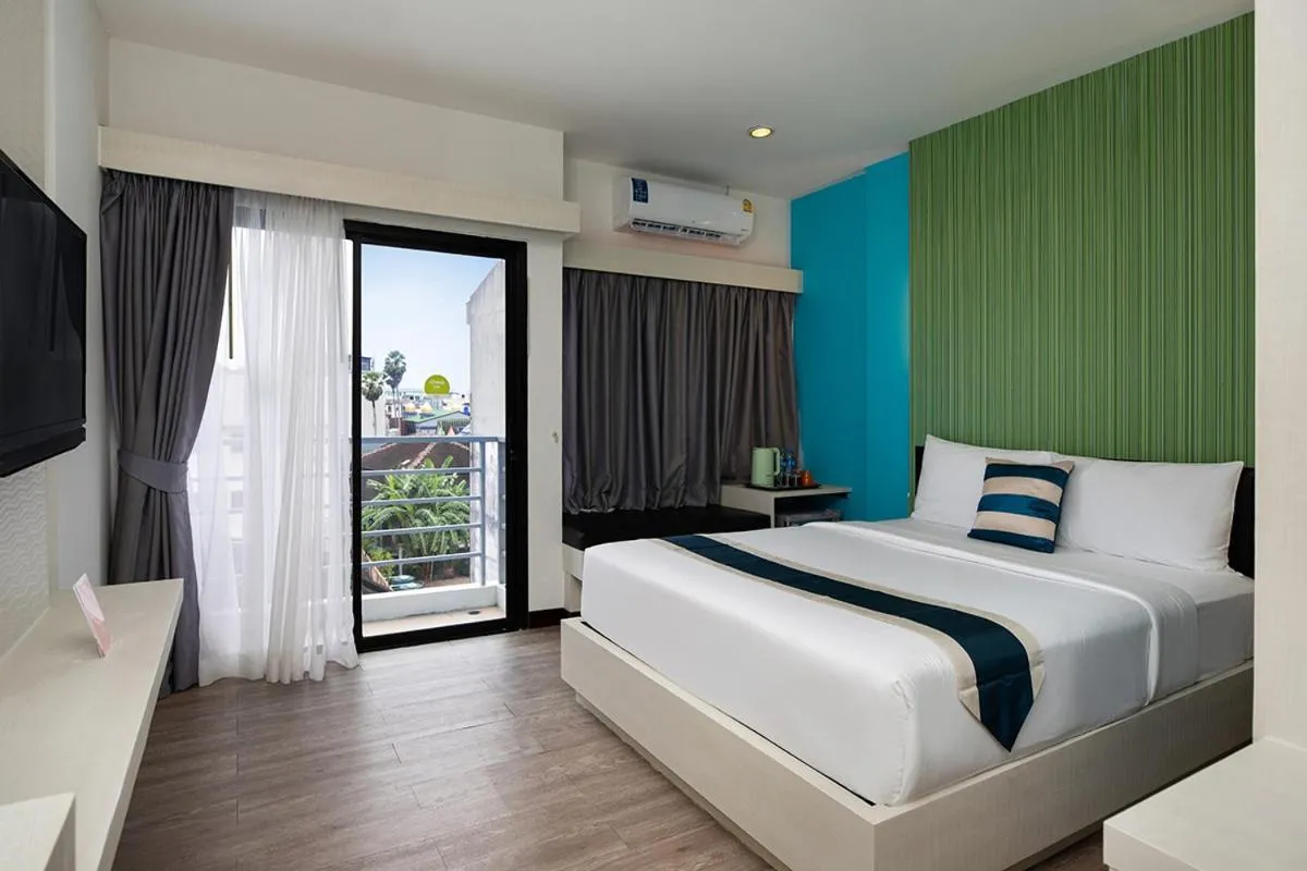 Bed in iCheck inn Chill Patong