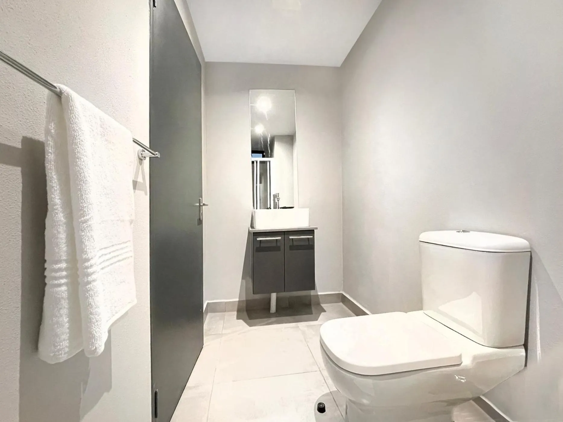 Toilet in Circa Aparthotel by Totalstay