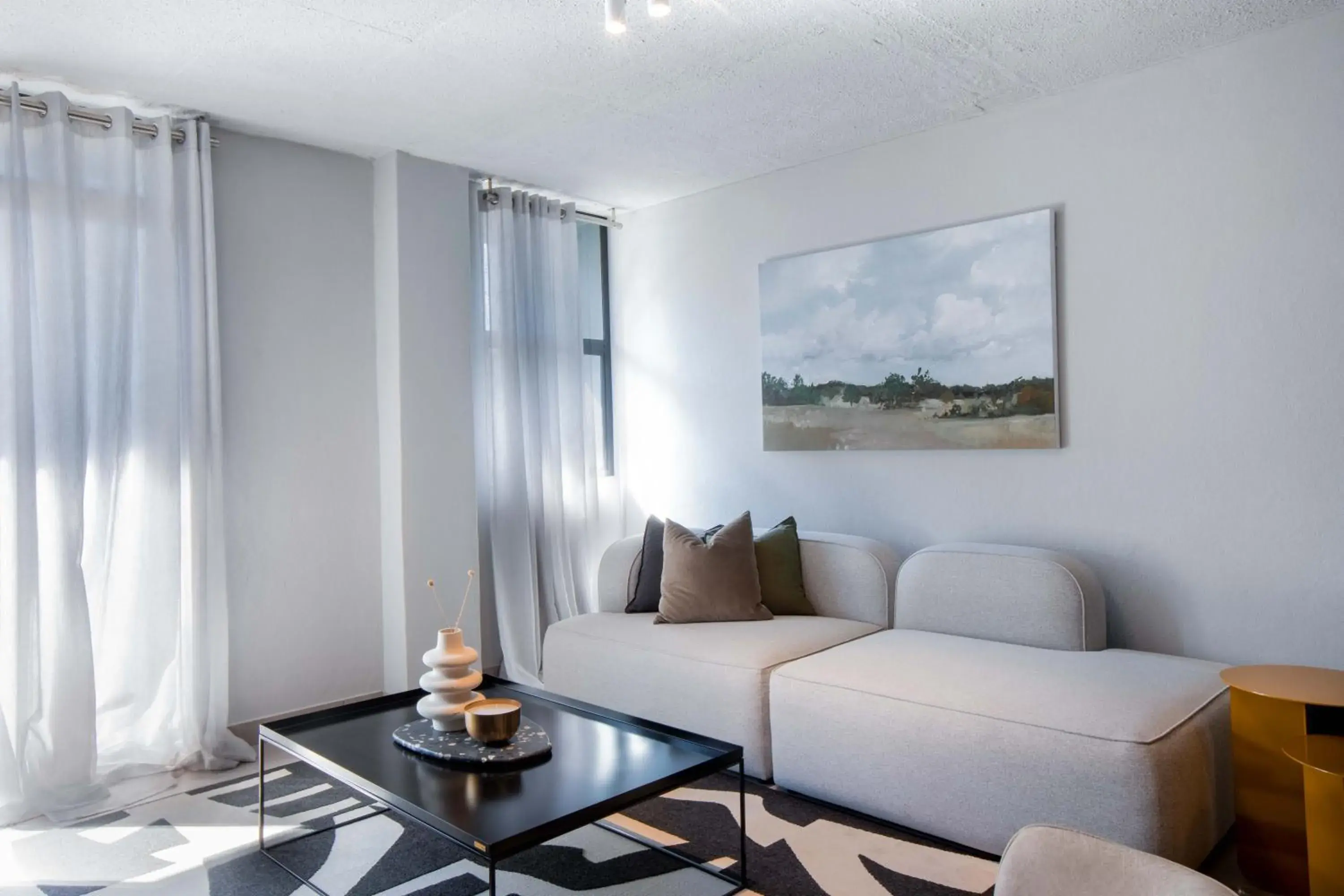 Living room, Bed in Circa Aparthotel by Totalstay Living room, Bed in Circa Aparthotel by Totalstay