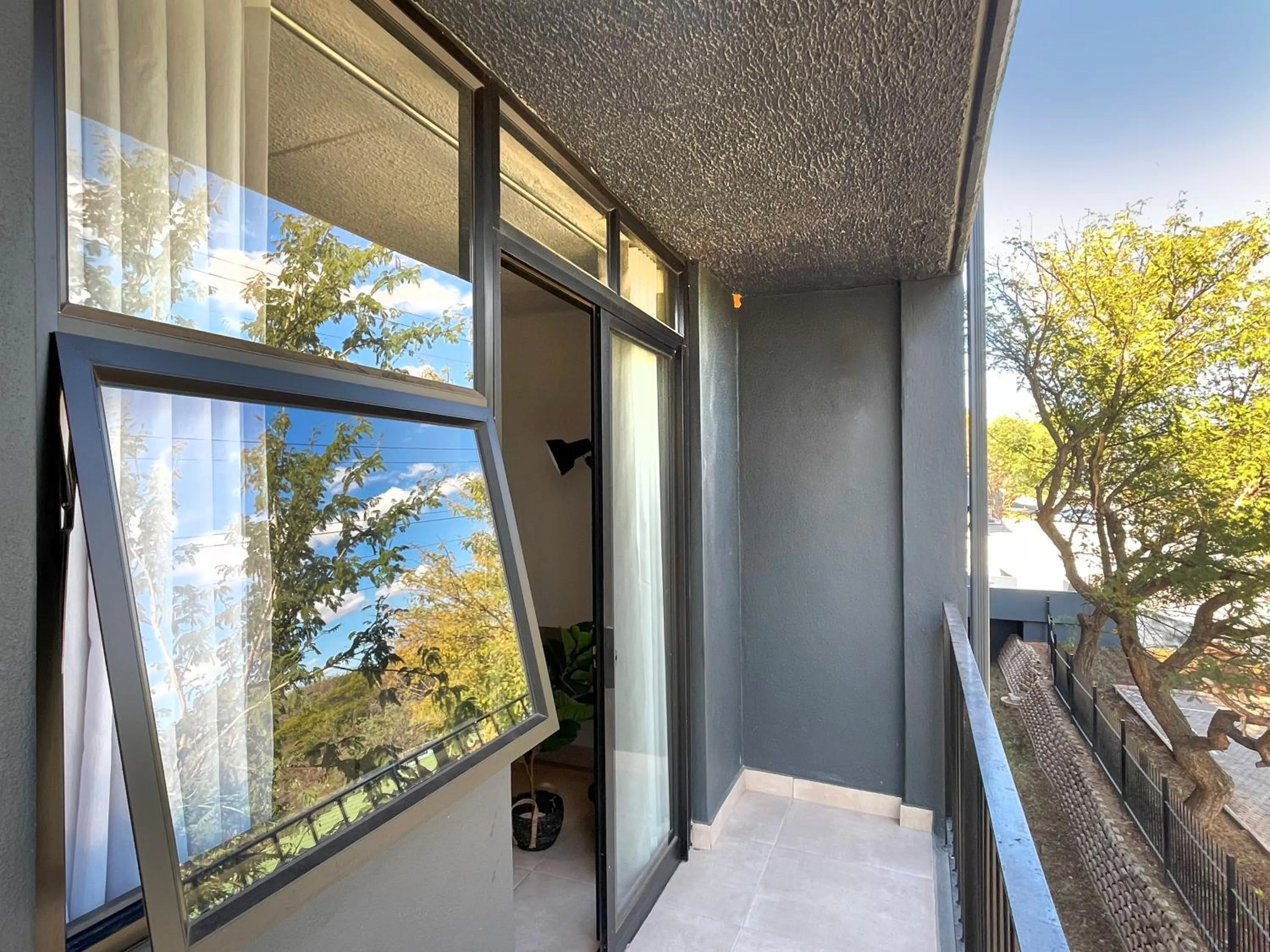 Balcony/Terrace in Circa Aparthotel by Totalstay