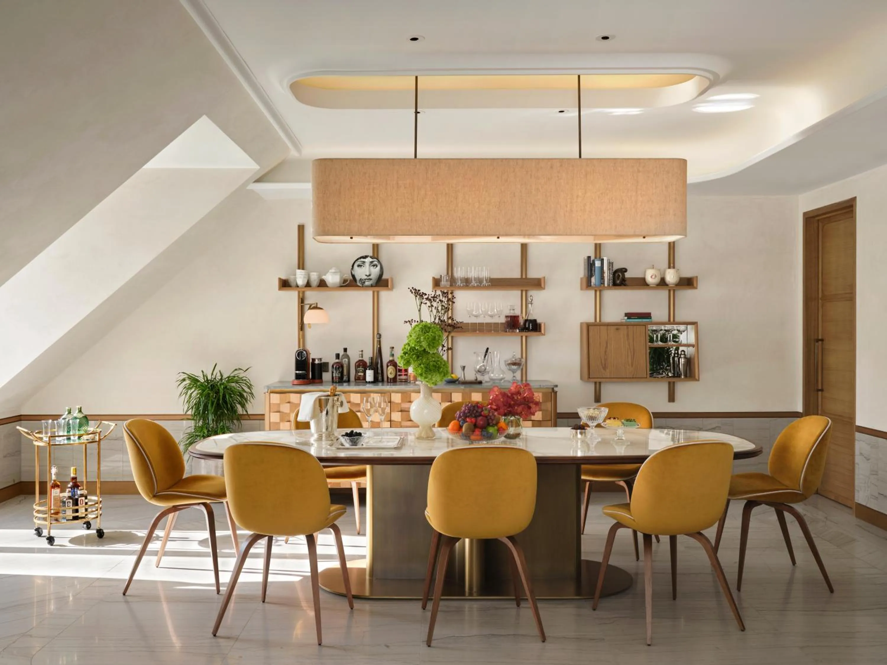 Living room in Rosewood Munich