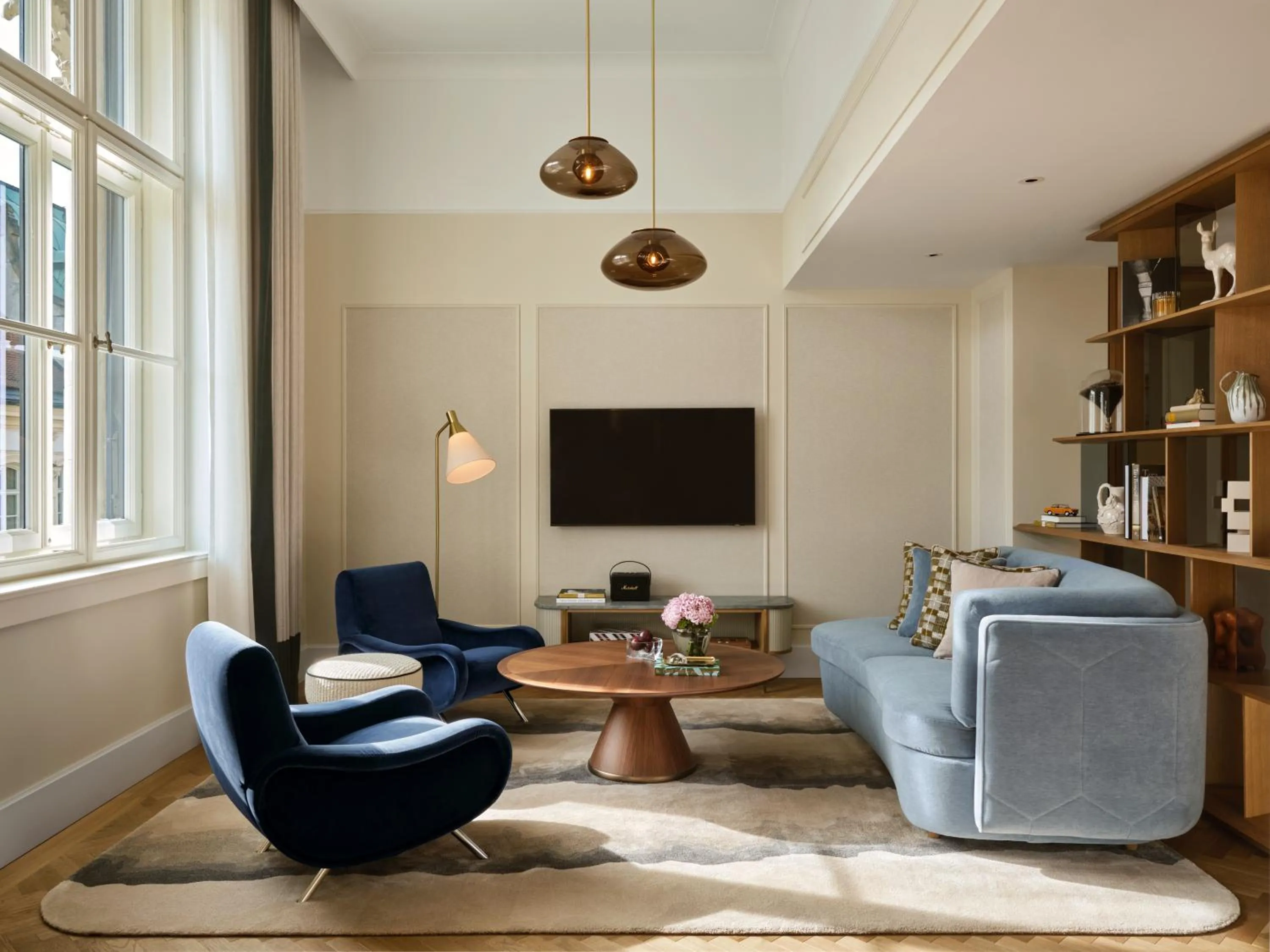 Living room in Rosewood Munich