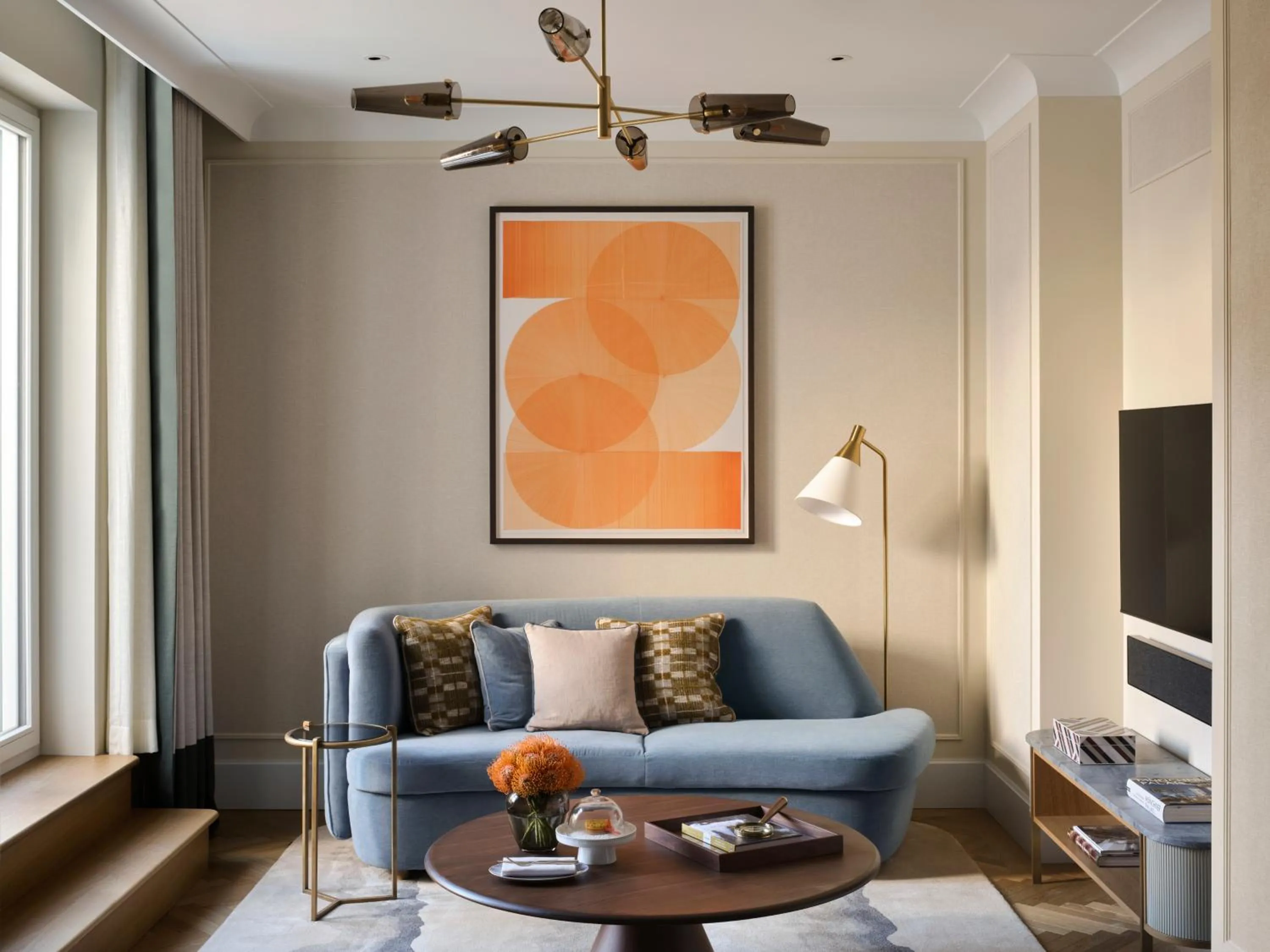 Living room in Rosewood Munich