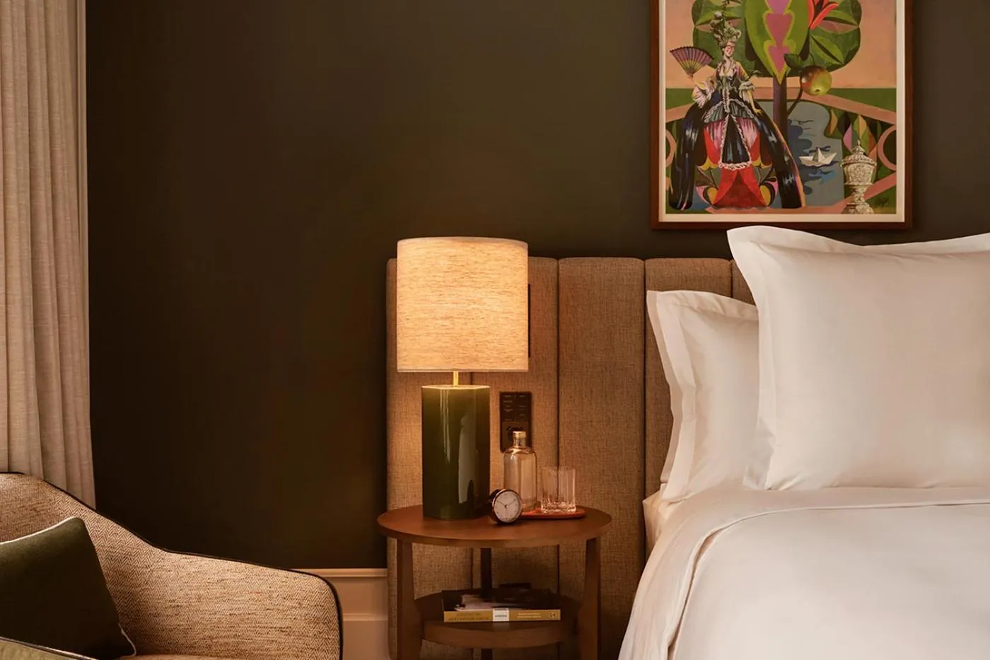 Bedroom, Bed in Rosewood Munich