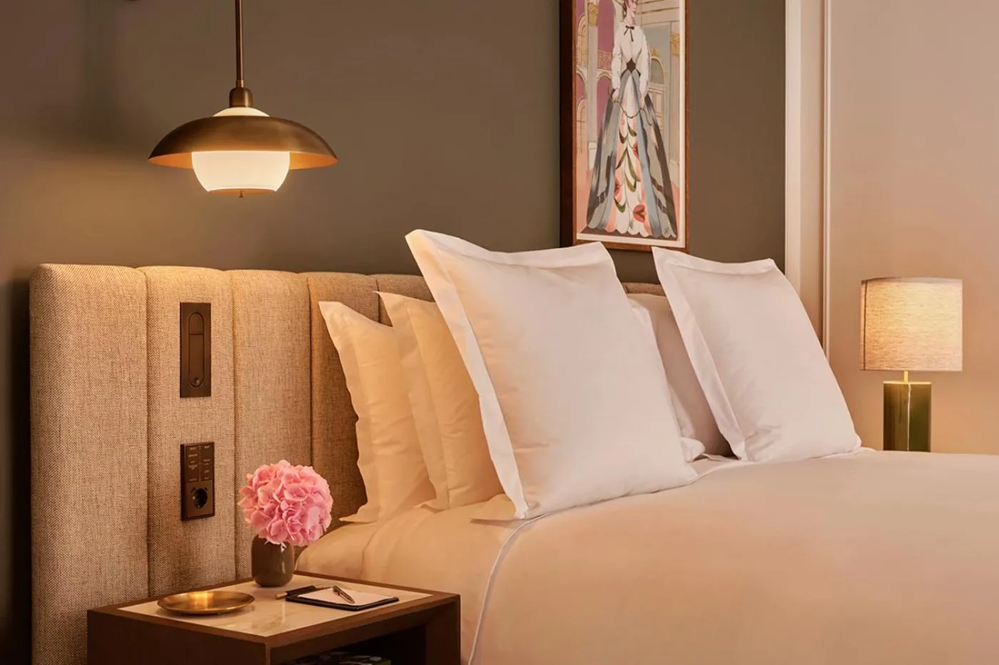 Bedroom, Bed in Rosewood Munich