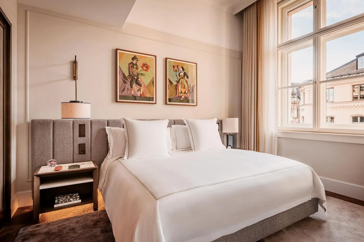 Bedroom, Bed in Rosewood Munich