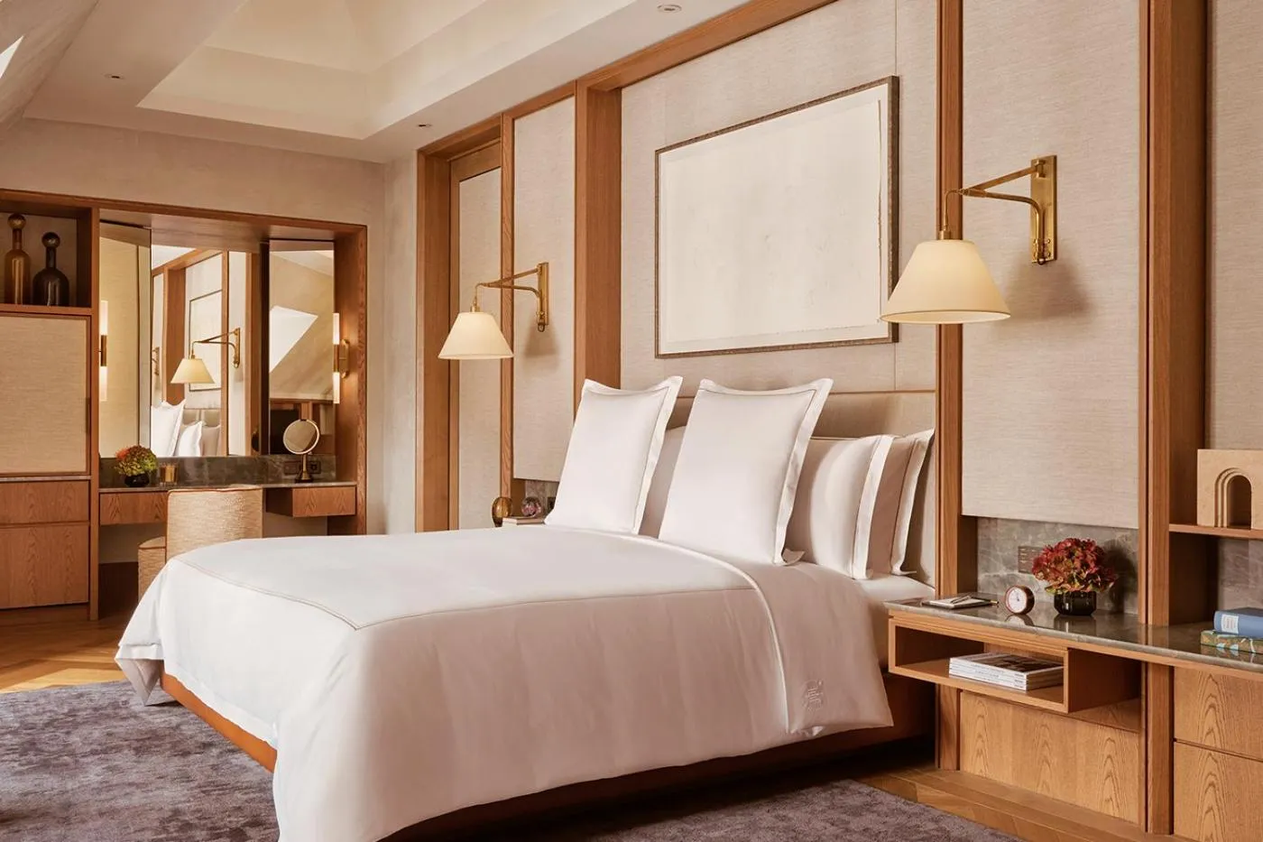 Bedroom, Bed in Rosewood Munich