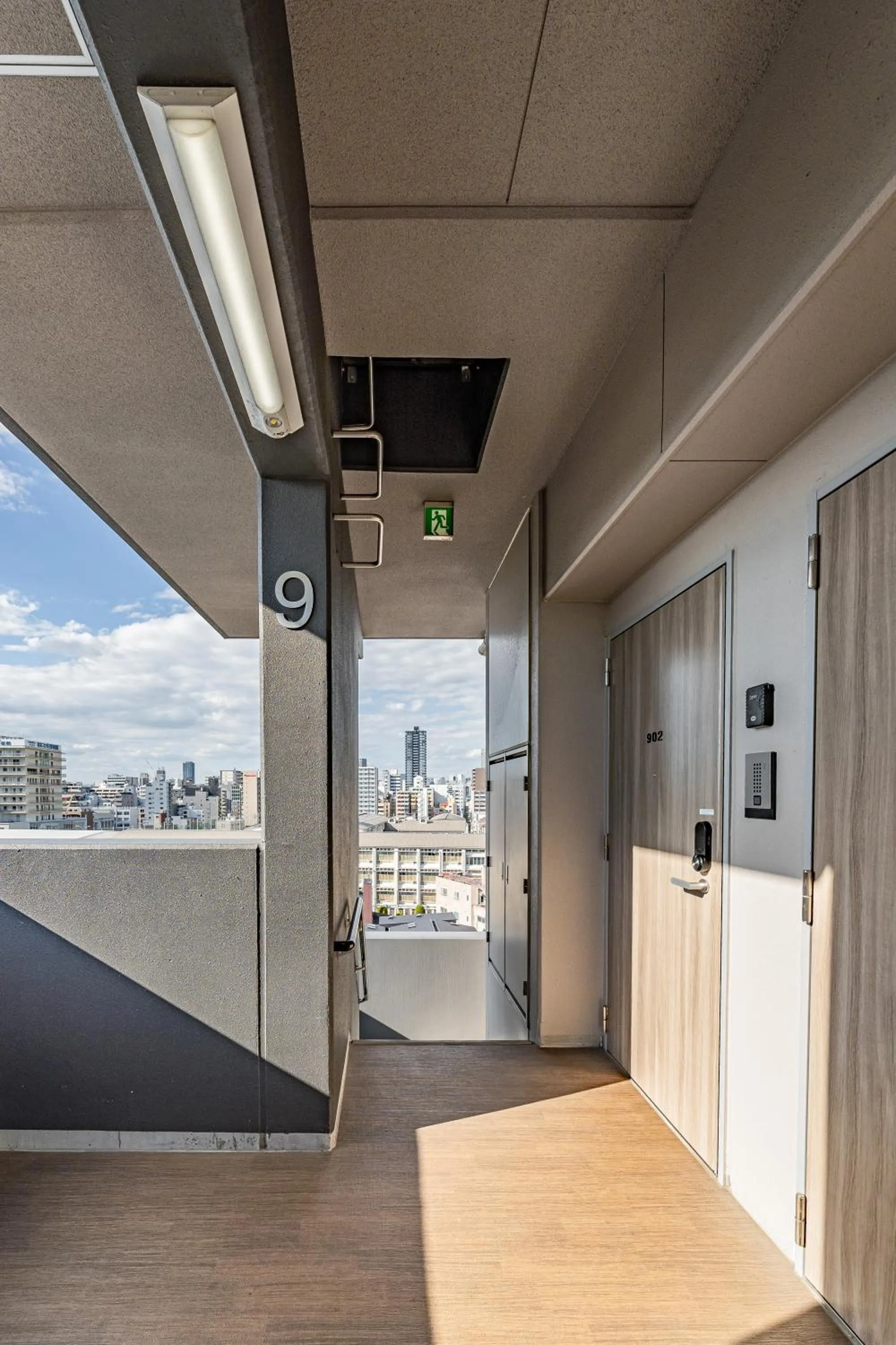 Balcony/Terrace in Apartment Hotel 11 Namba Minami Shinimamiya