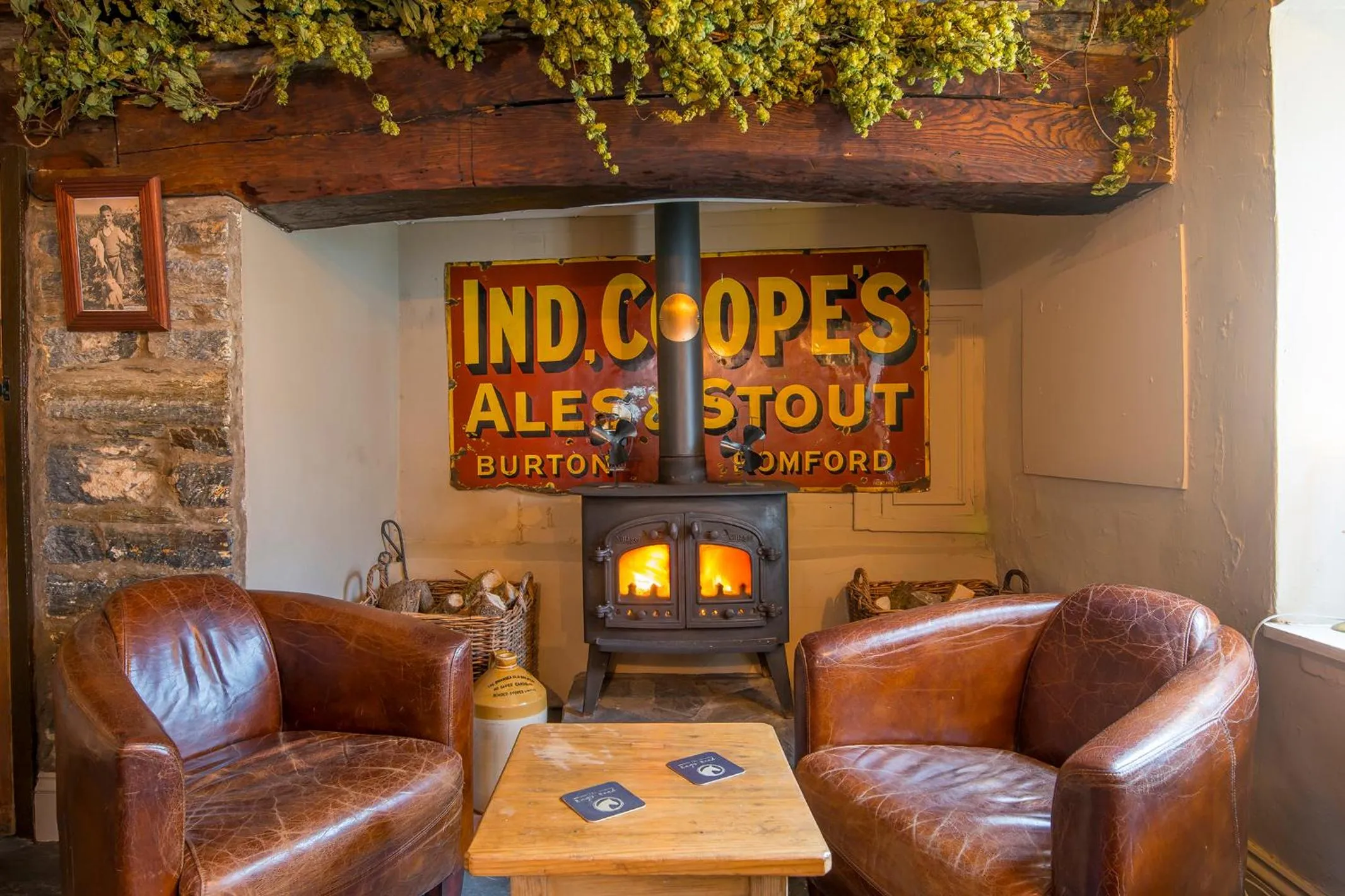 Lounge or bar in The Nags Head Inn