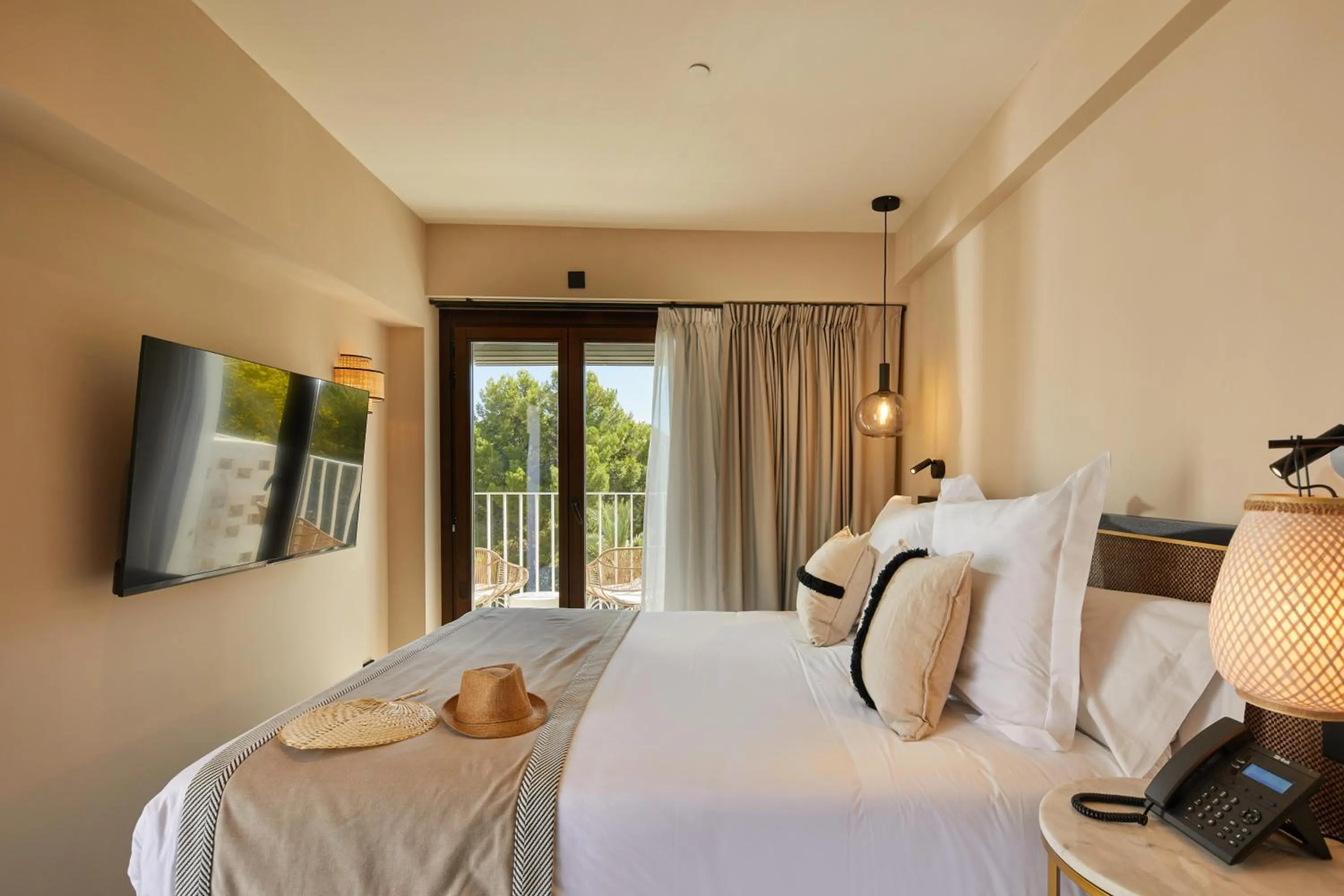 Photo of the whole room, Bed in Belle Marivent Mediterranean Petit Hotel