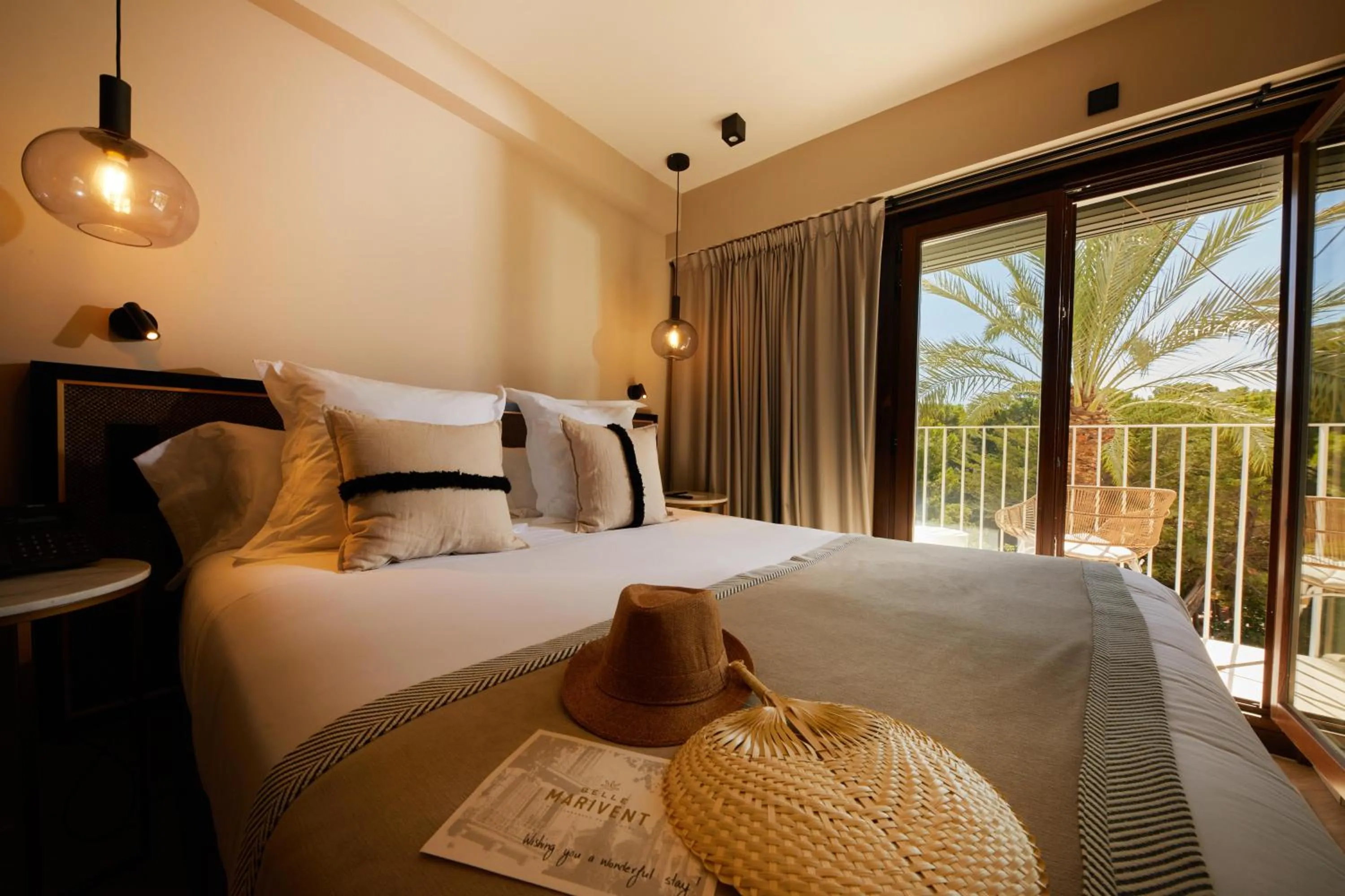 Photo of the whole room, Bed in Belle Marivent Mediterranean Petit Hotel