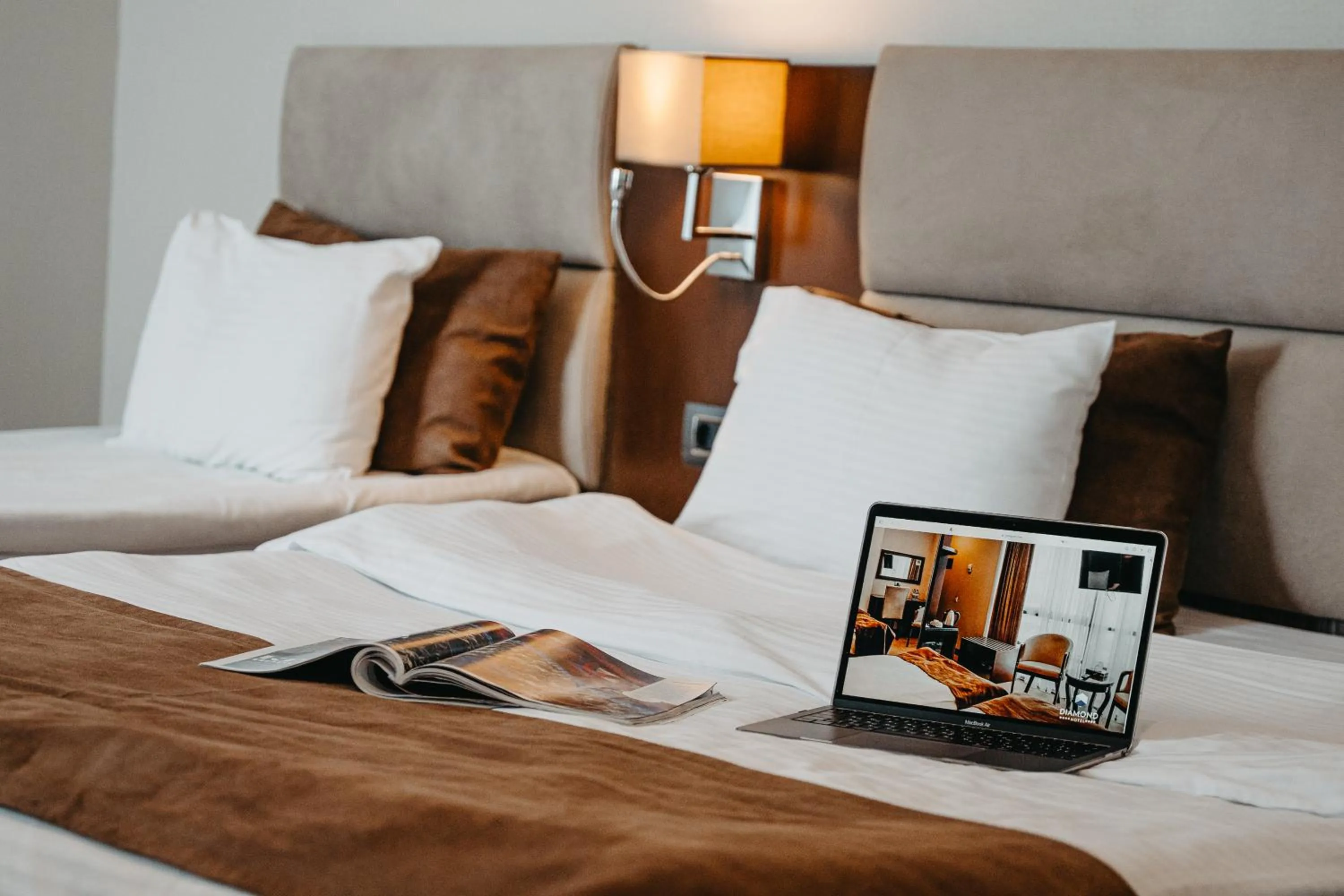 Bedroom in The Diamond Hotel Baku