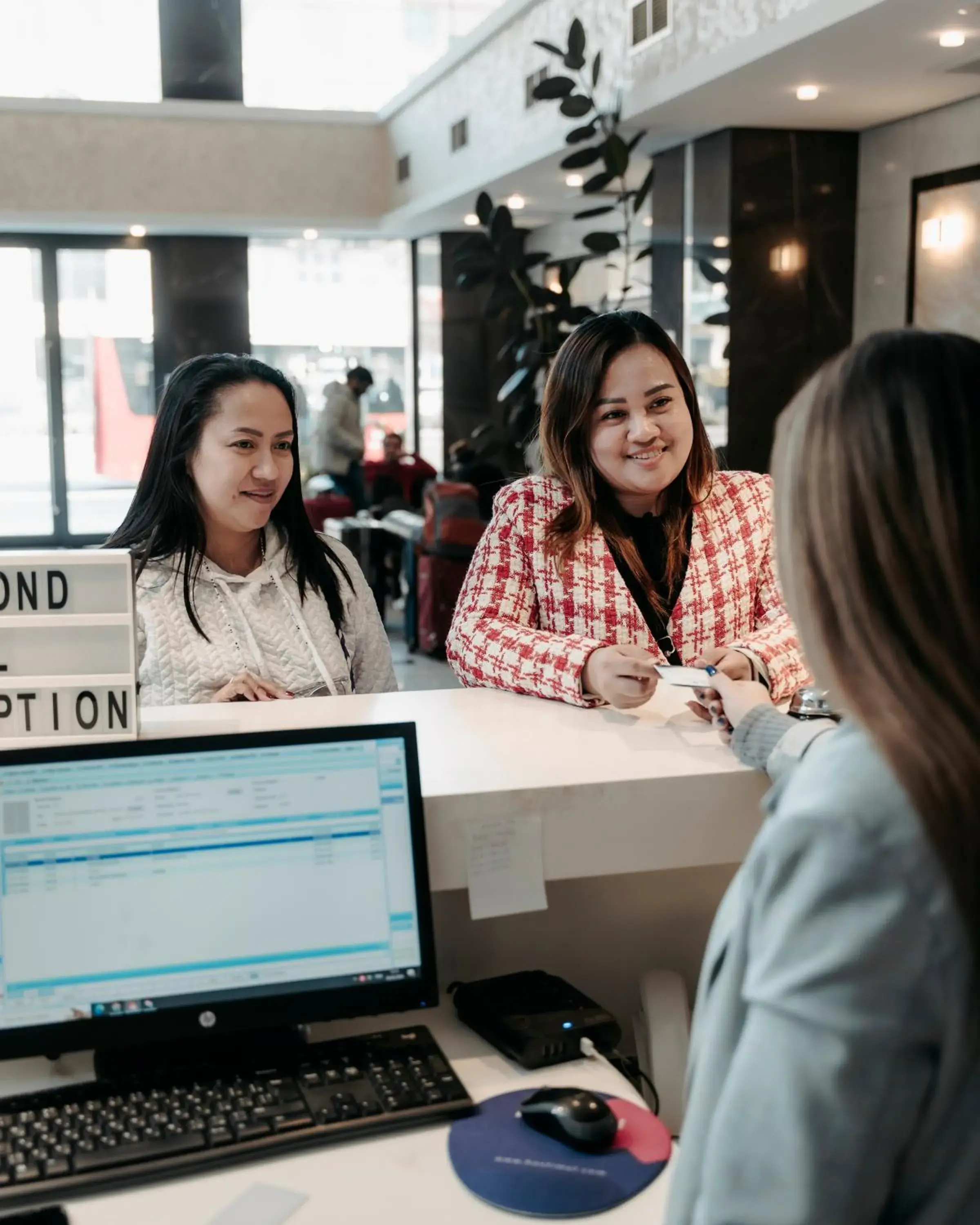 Lobby or reception in The Diamond Hotel Baku Lobby or reception in The Diamond Hotel Baku