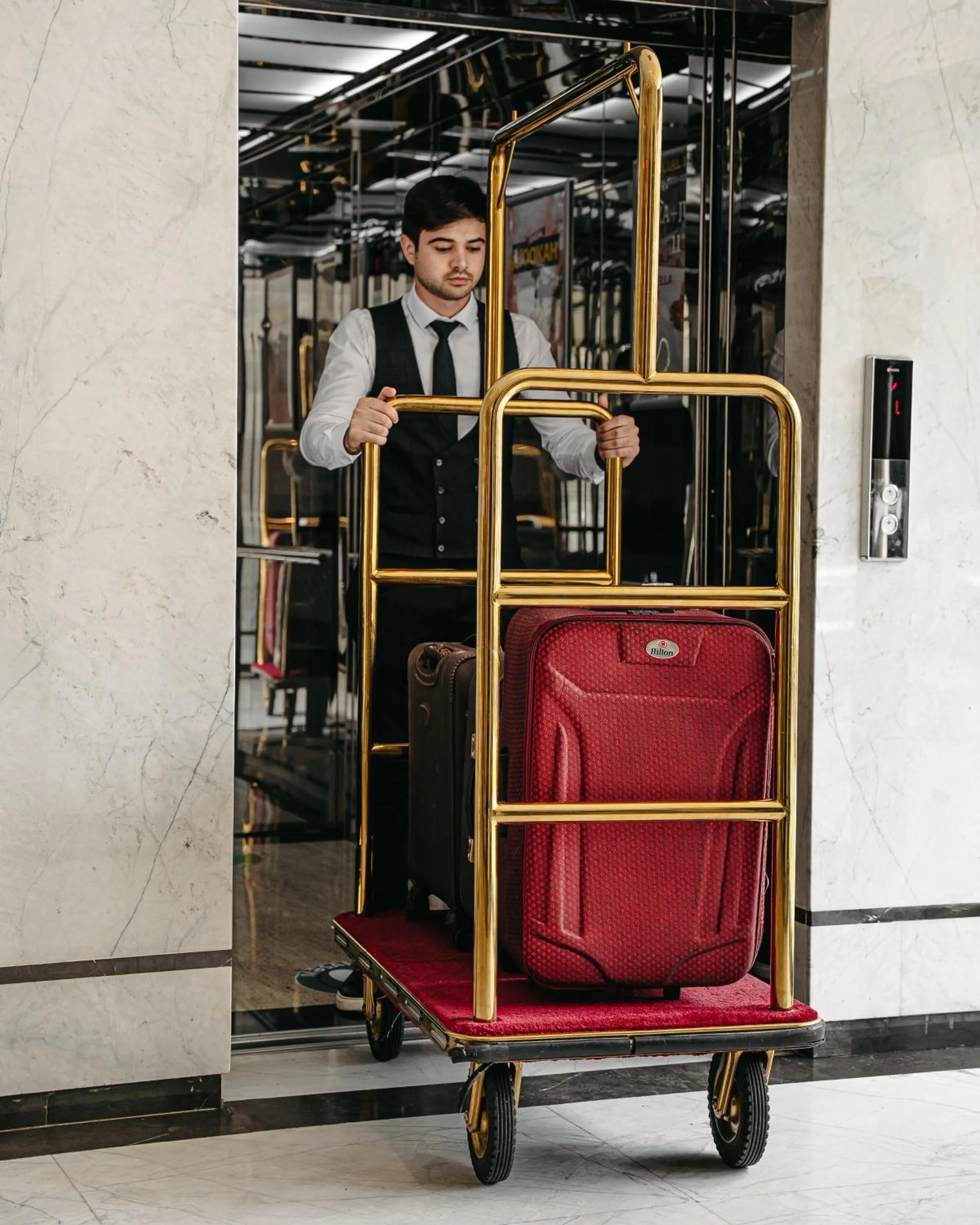 concierge in The Diamond Hotel Baku