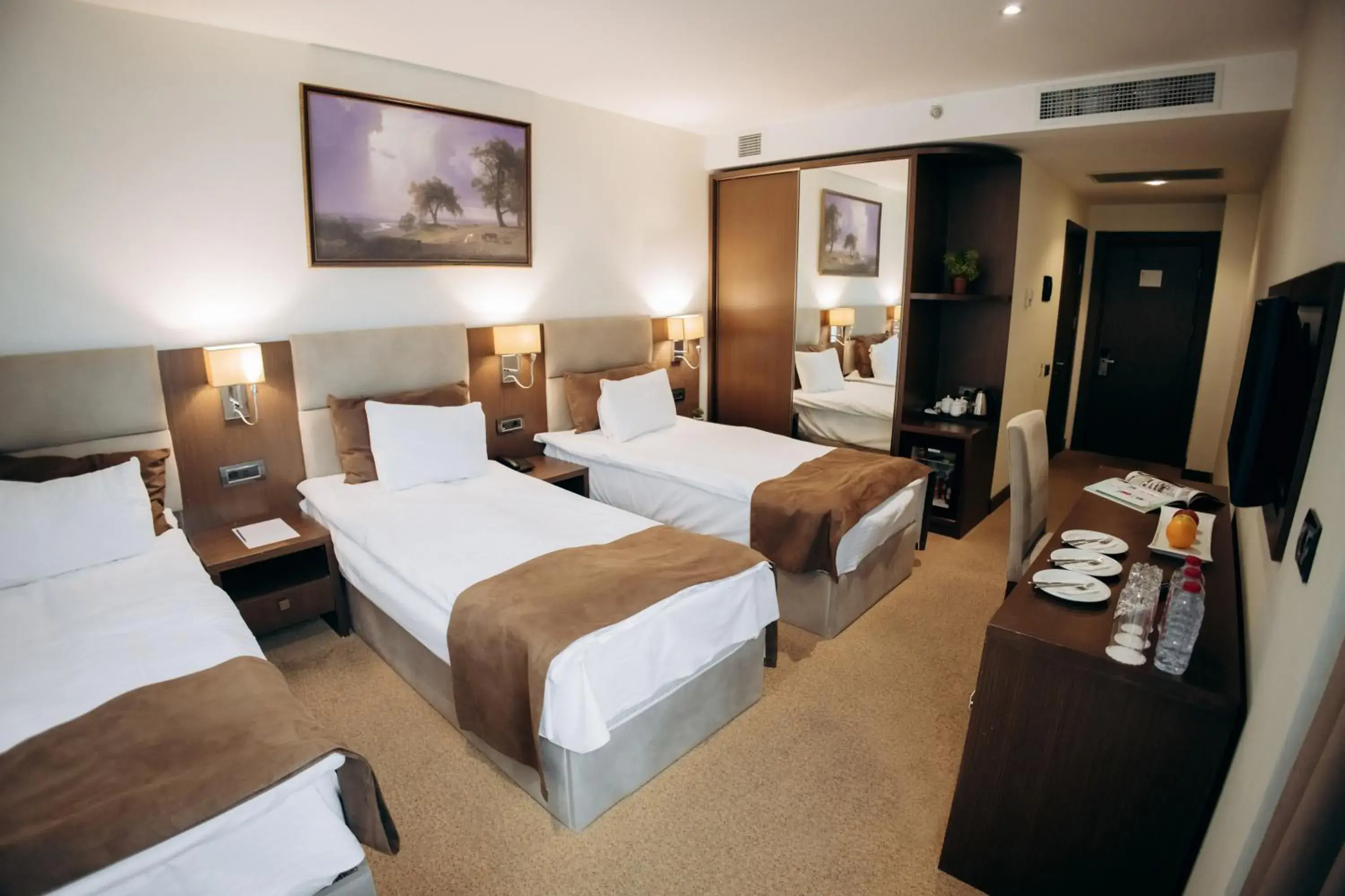 Bed in The Diamond Hotel Baku Bed in The Diamond Hotel Baku