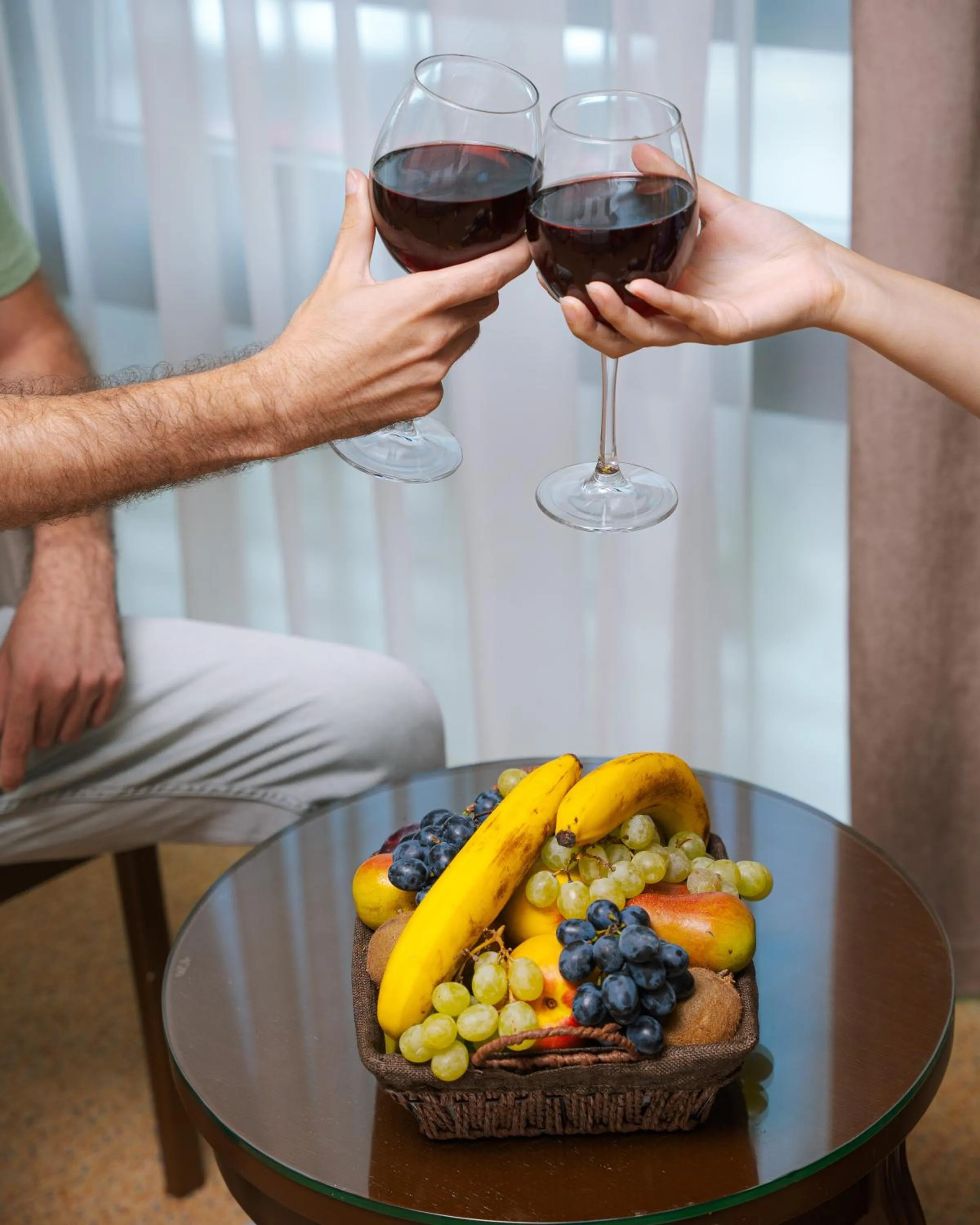 Seating area in The Diamond Hotel Baku