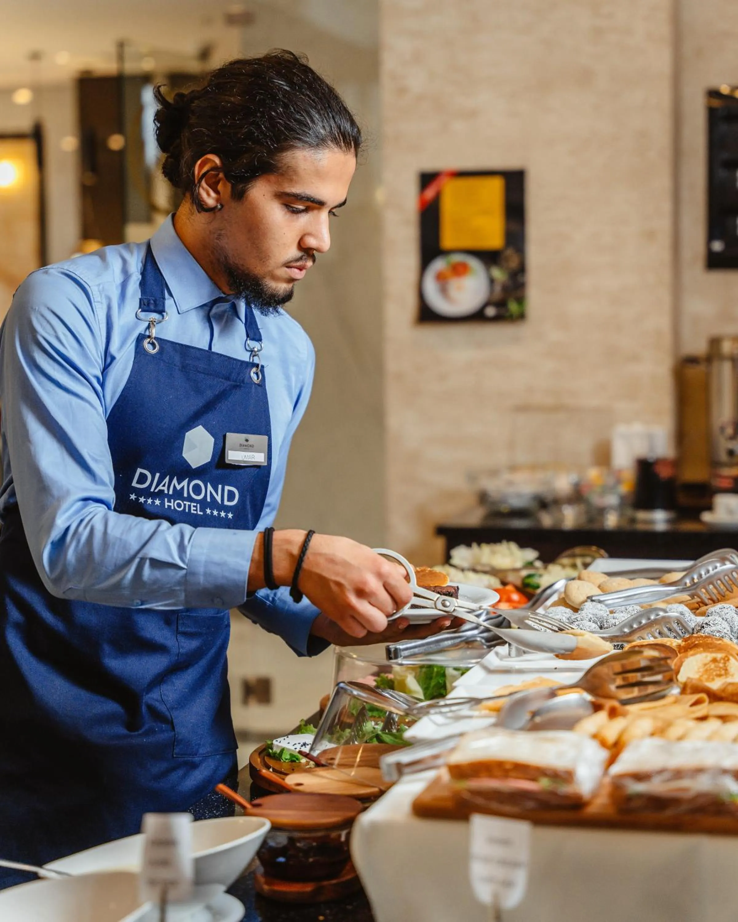 Food and drinks in The Diamond Hotel Baku