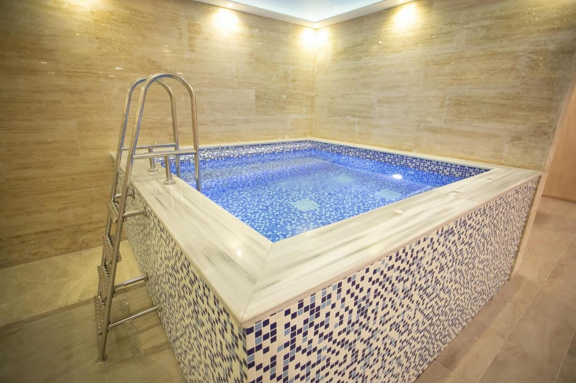 Hot Tub, Swimming Pool in The Diamond Hotel Baku