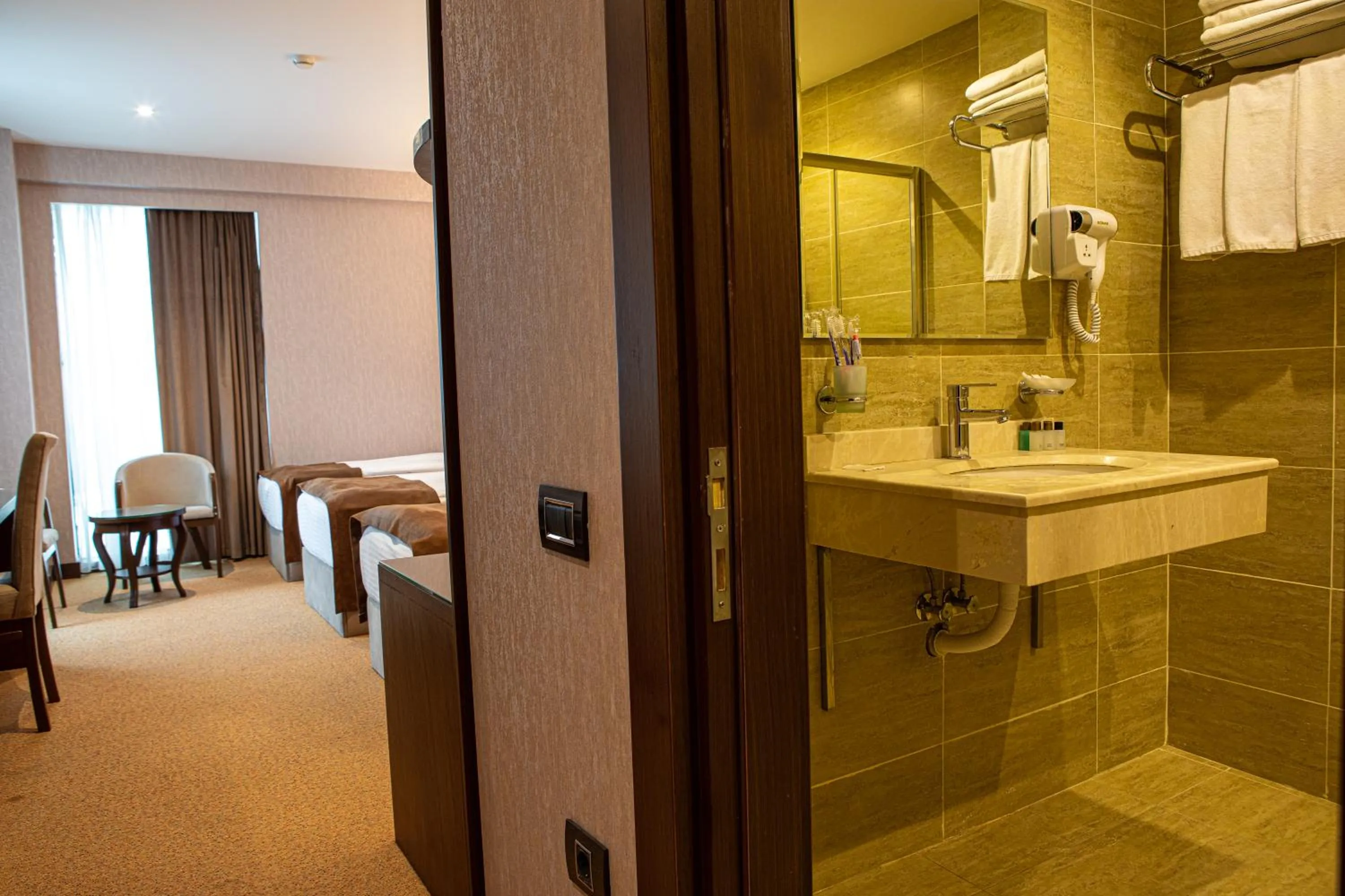 Shower, Bathroom in The Diamond Hotel Baku