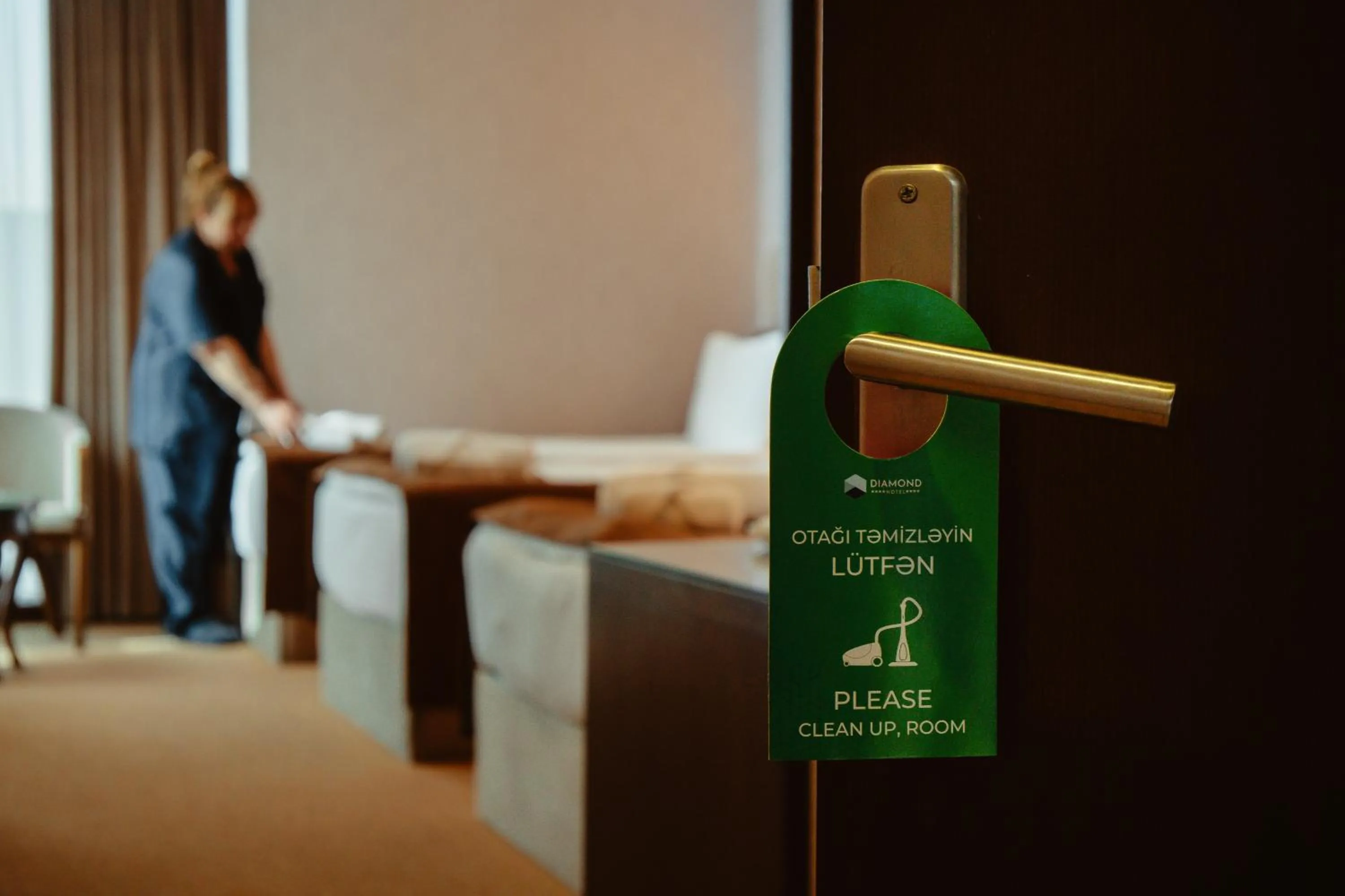 Staff in The Diamond Hotel Baku