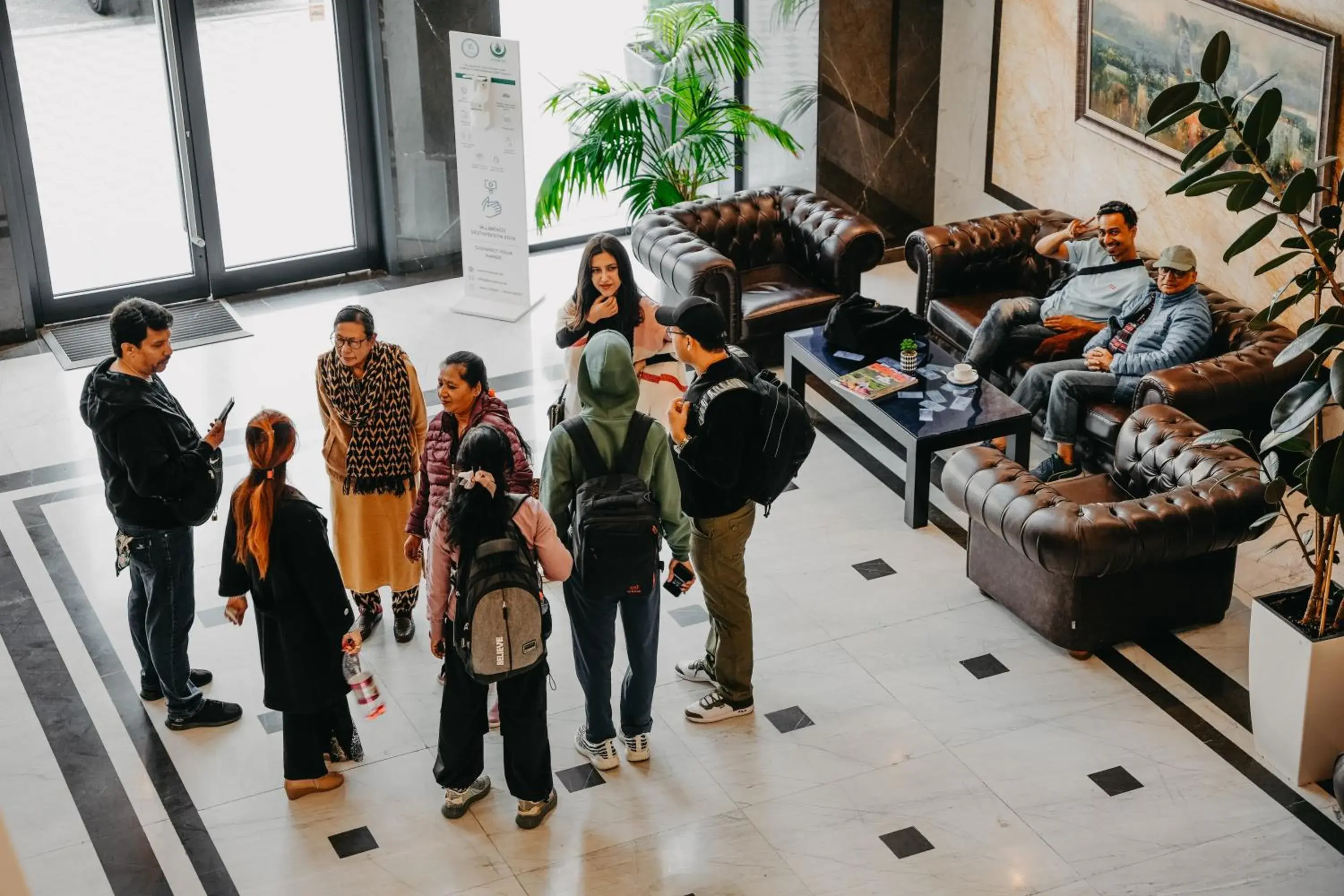 Lobby or reception in The Diamond Hotel Baku Lobby or reception in The Diamond Hotel Baku