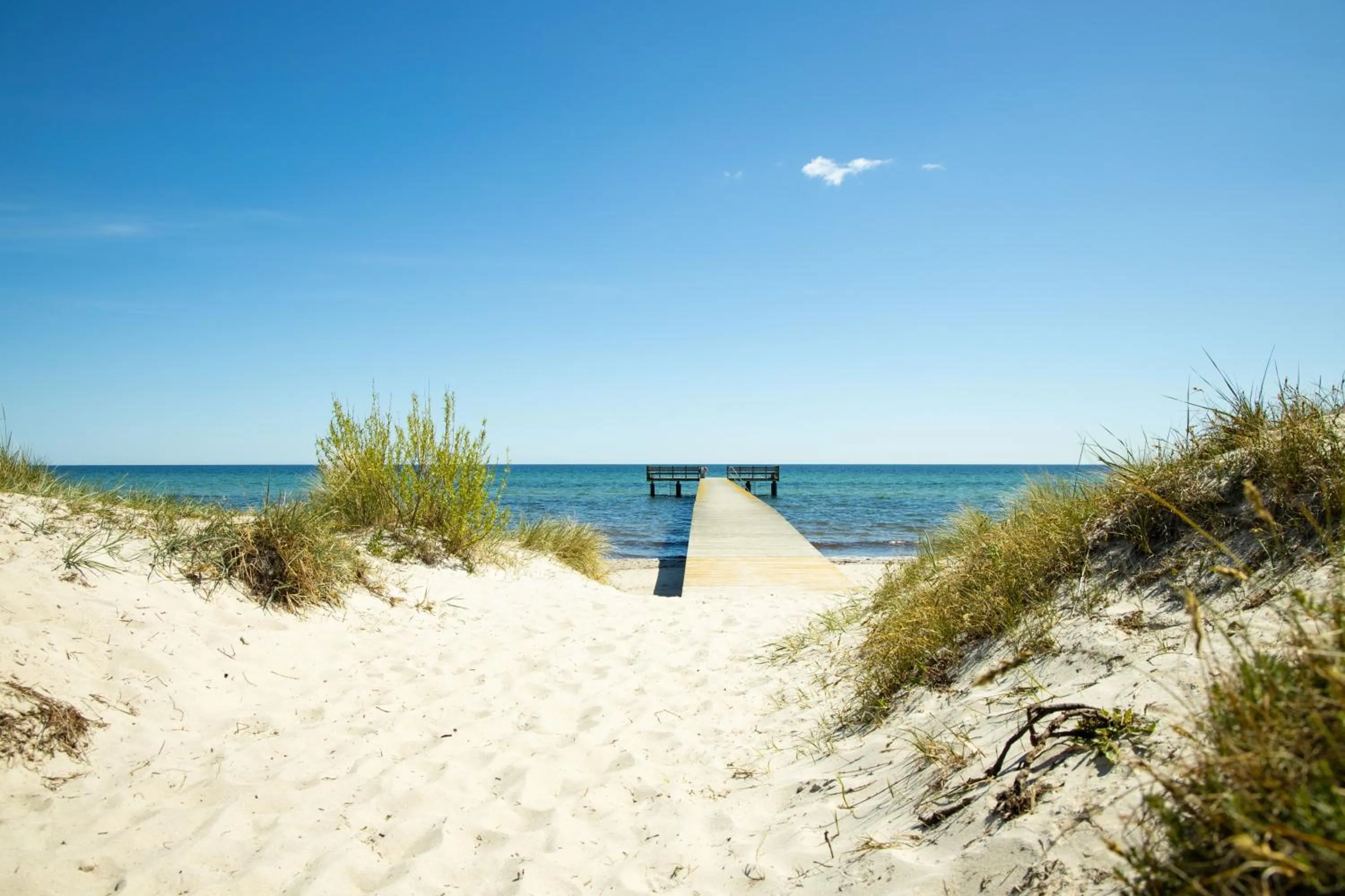 Beach in Bedinge Golfklubb hotell