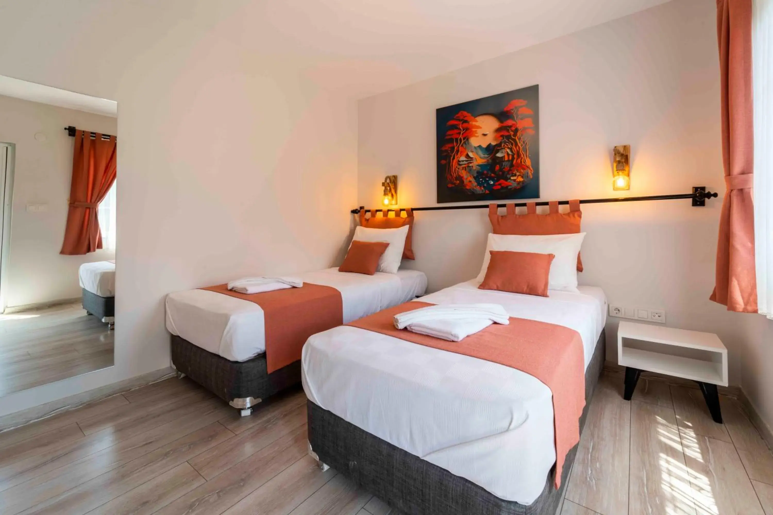 Bed in Kamkat Otel Bed in Kamkat Otel