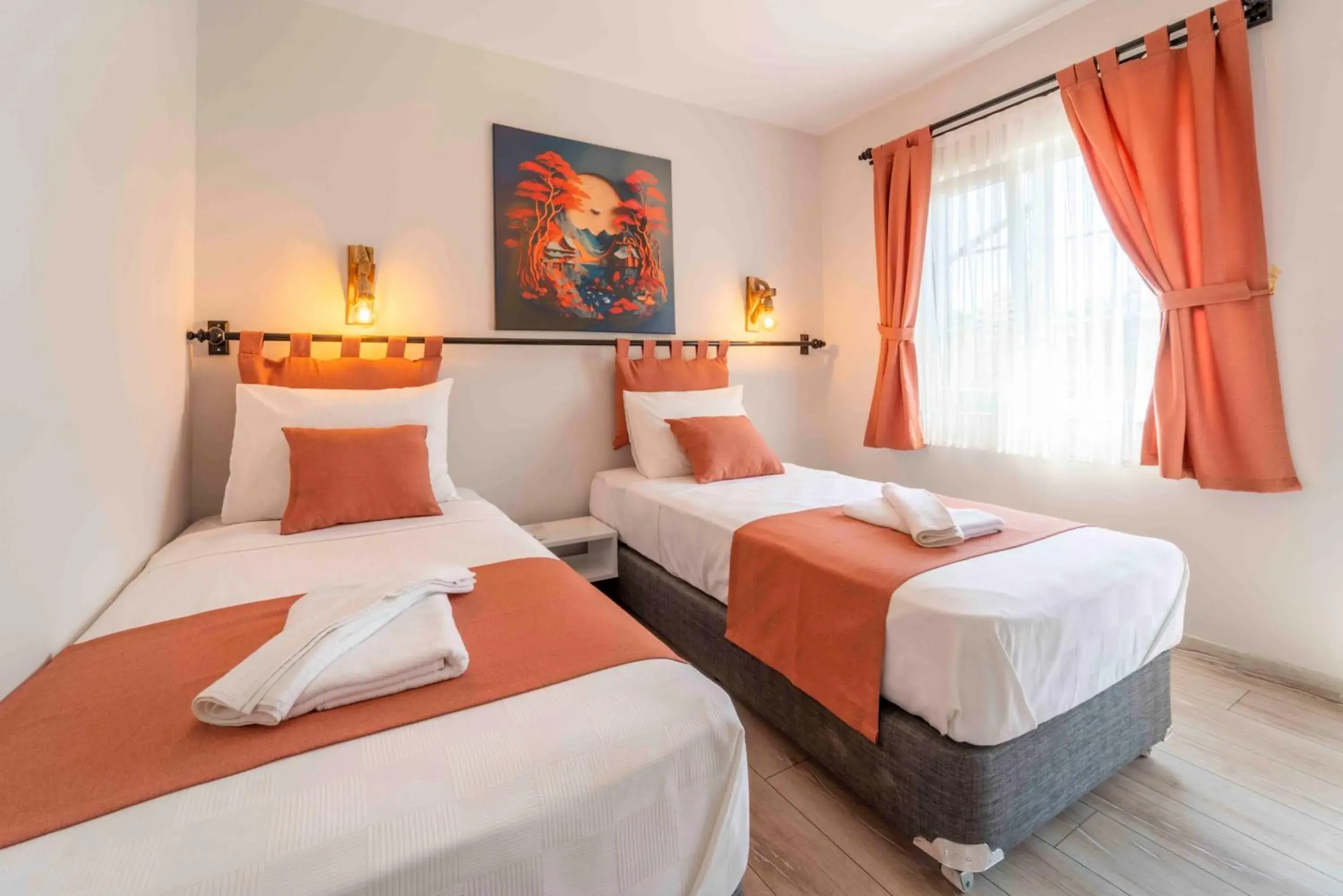 Bed in Kamkat Otel Bed in Kamkat Otel