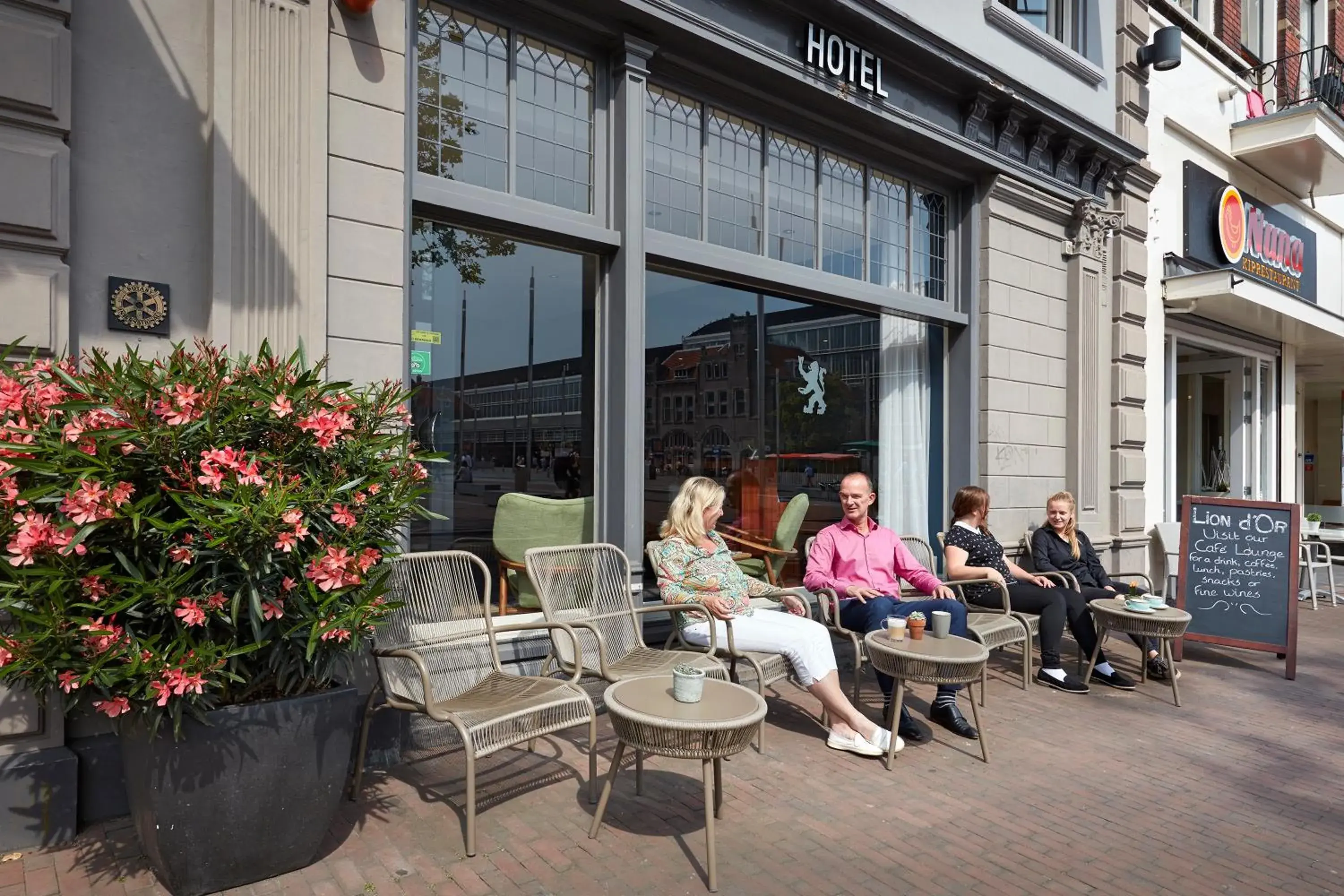 Facade/entrance in Hotel Lion D'Or Facade/entrance in Hotel Lion D'Or