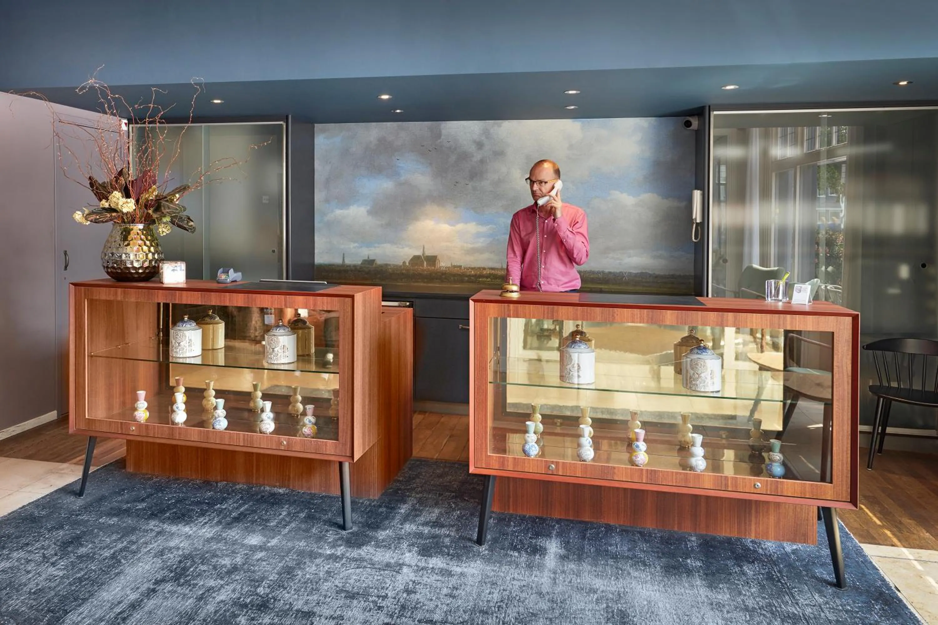 Lobby or reception in Hotel Lion D'Or