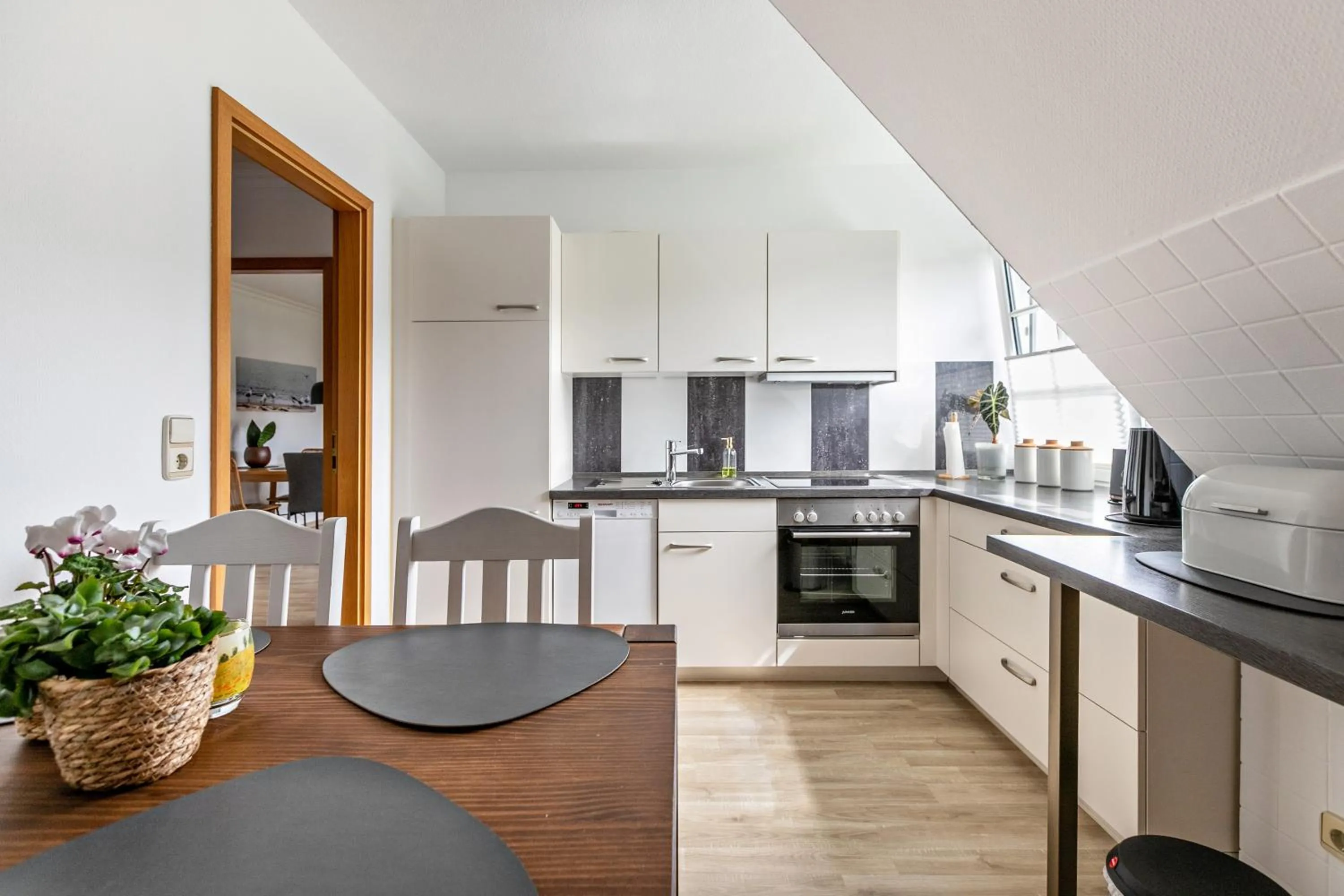 Property building in Ferienwohnung Meeressand