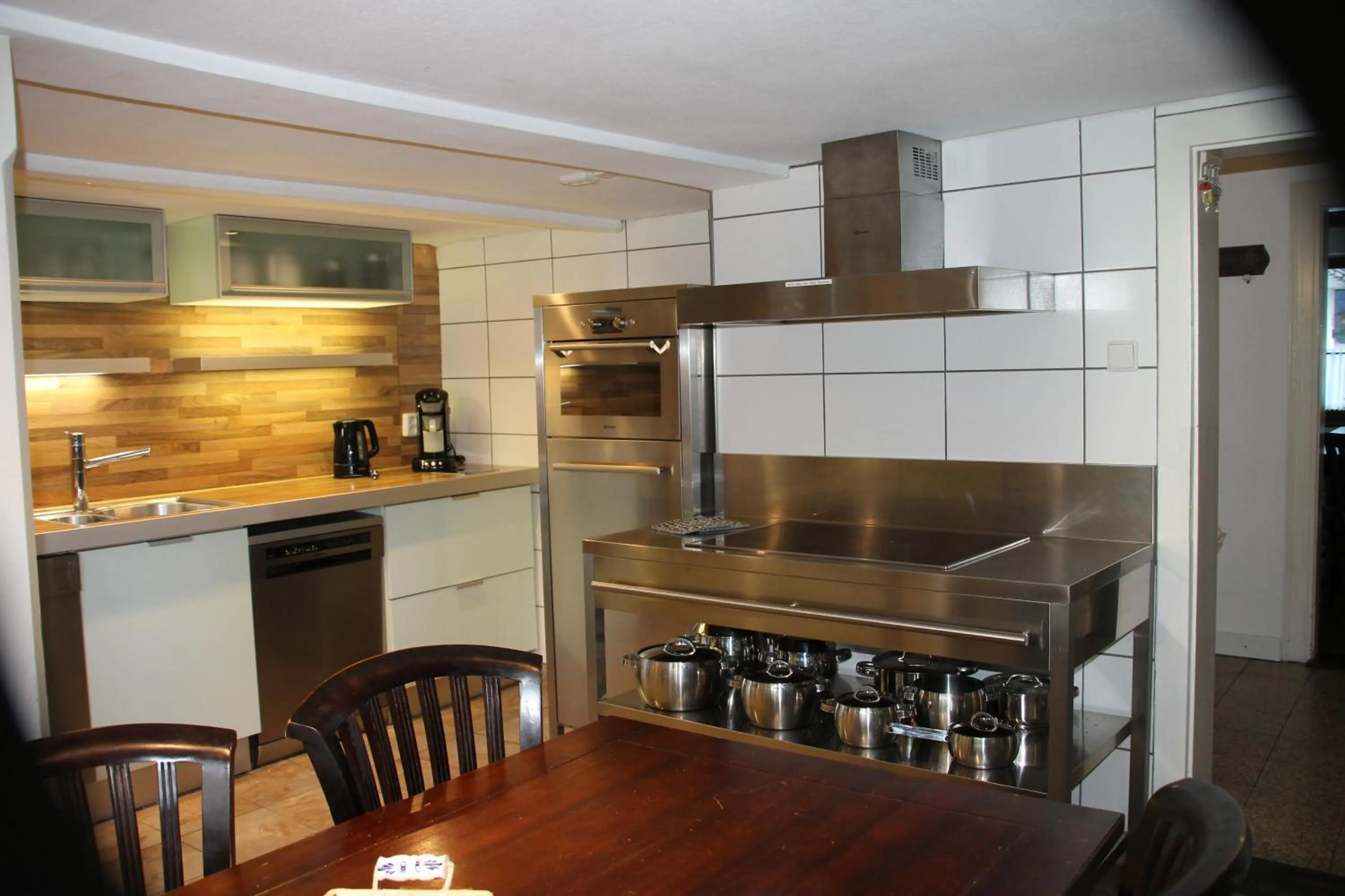 Coffee/tea facilities in Ferienhaus Winterberg für 12 Personen Sauna Garten Garage Hund