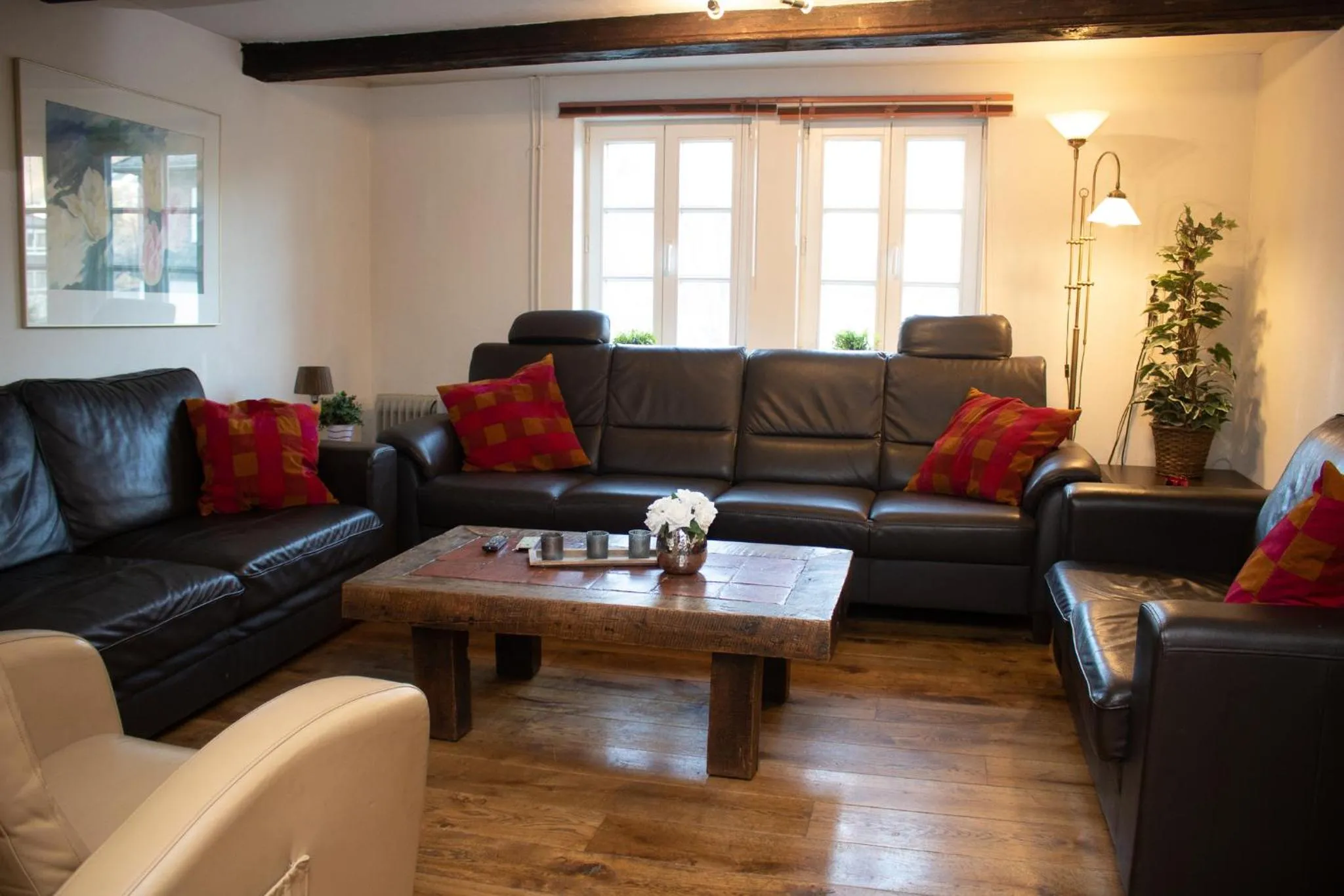 Living room in Ferienhaus Winterberg für 12 Personen Sauna Garten Garage Hund