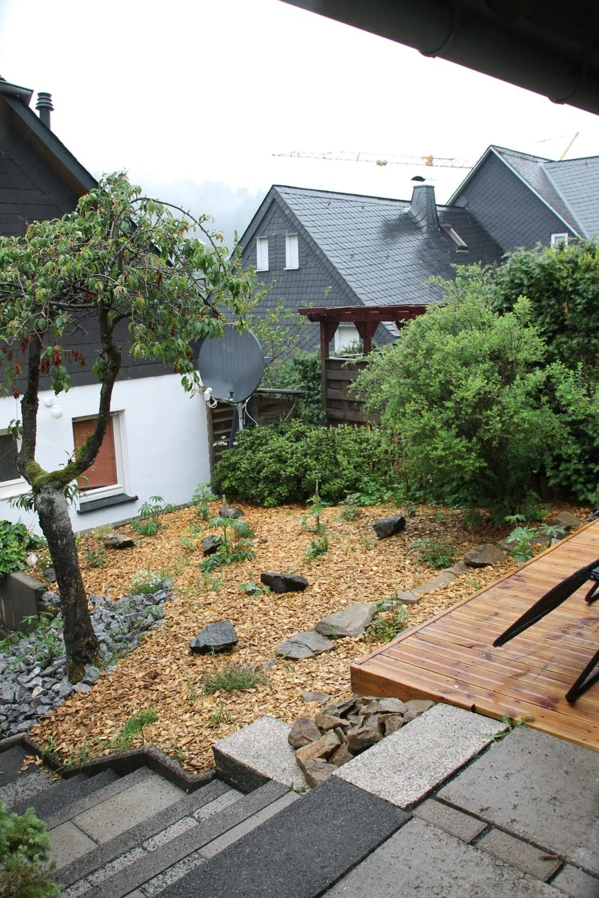 Garden in Ferienhaus Winterberg für 12 Personen Sauna Garten Garage Hund