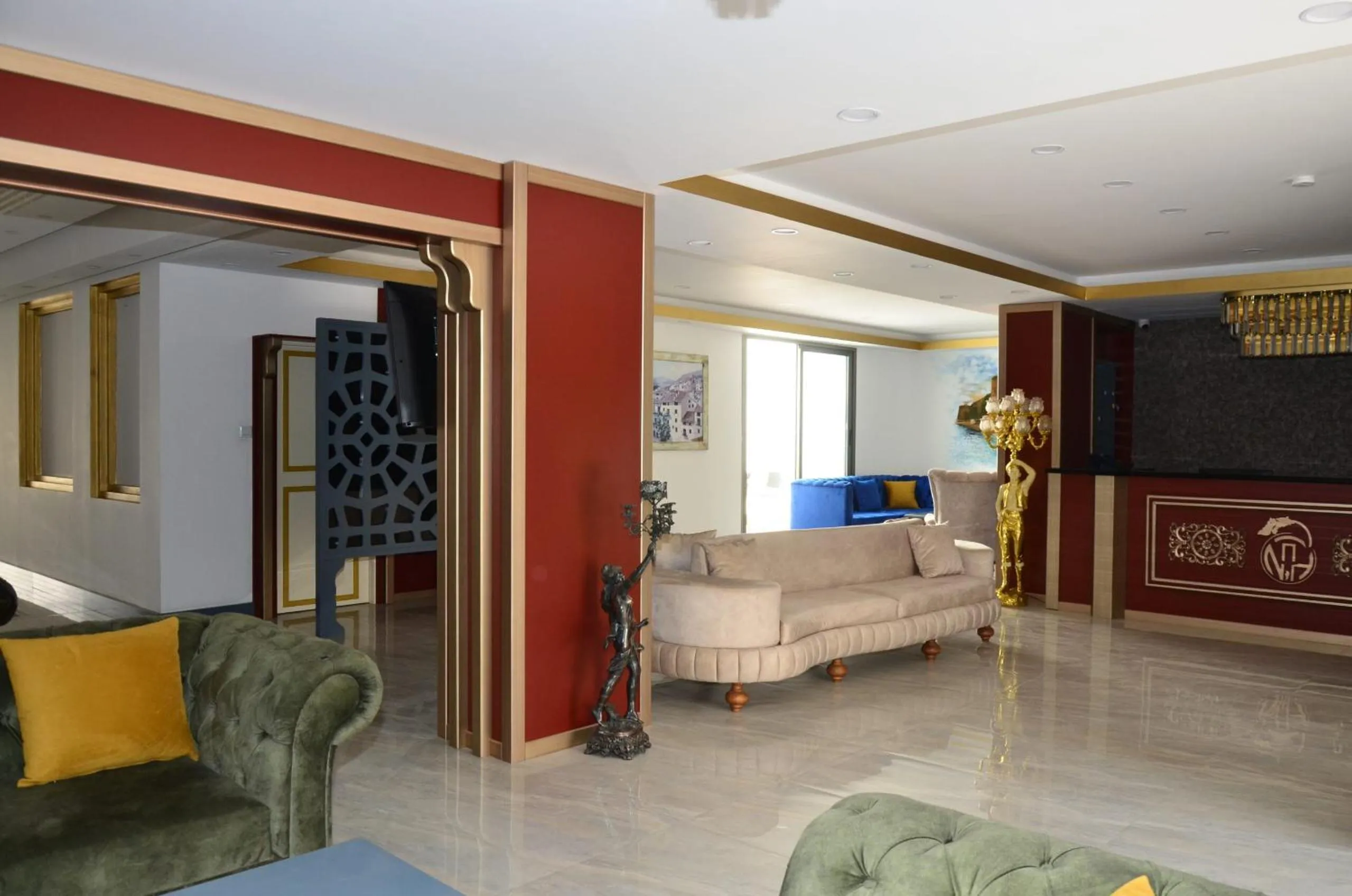 Living room in NAGAS Hotel & Restaurant at Historical Part of Nicosia