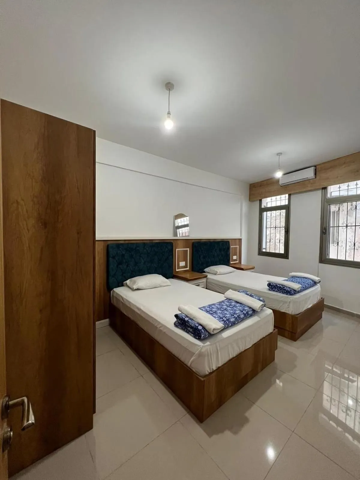 Bed in NAGAS Hotel & Restaurant at Historical Part of Nicosia