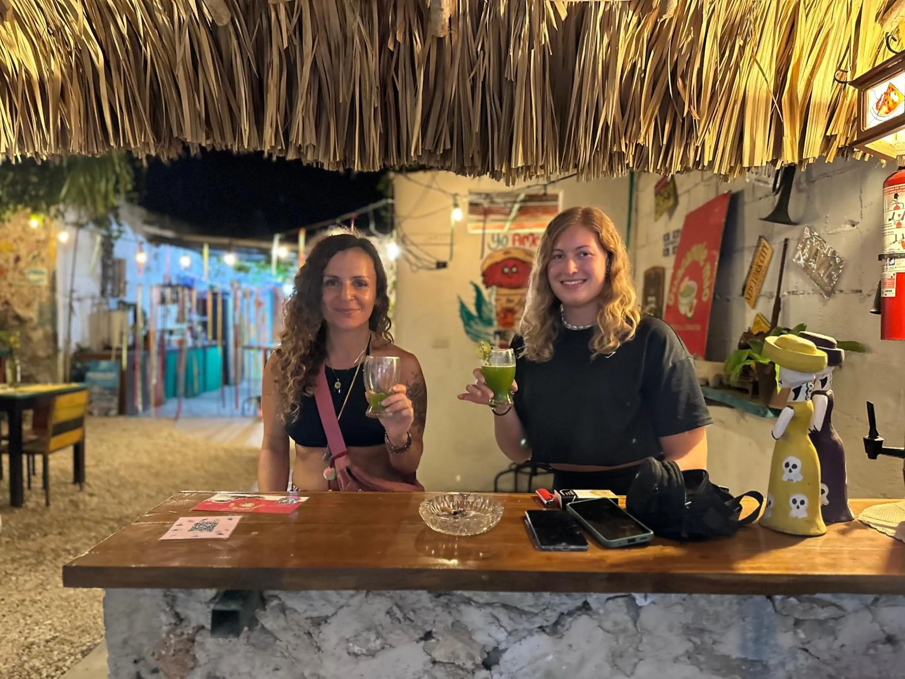 People in Guacamayas Hostel and Social Laundry