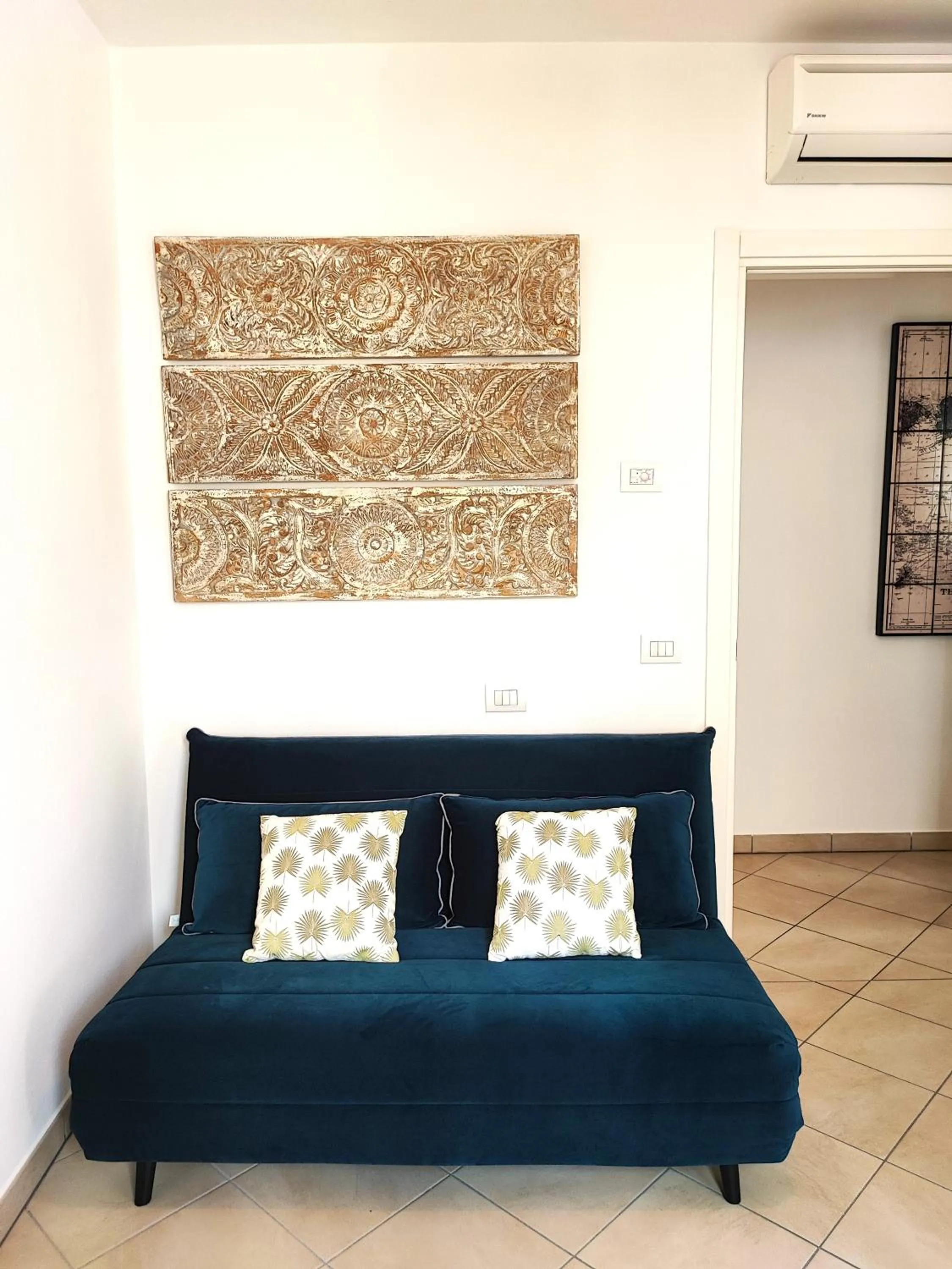 Bed in Il Melograno Apartment (Centro Storico Prato)