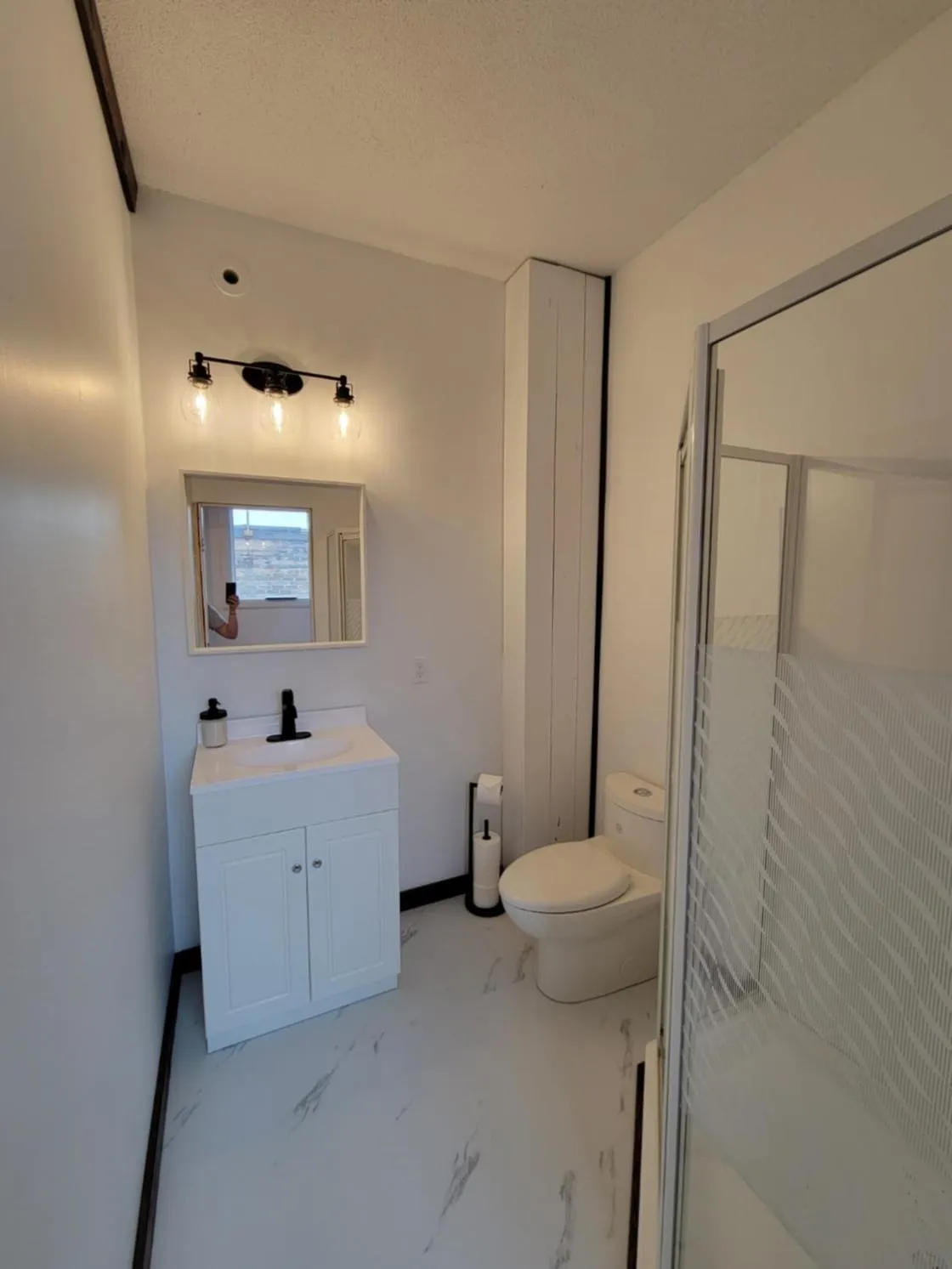 Shower in Stone House Kenora