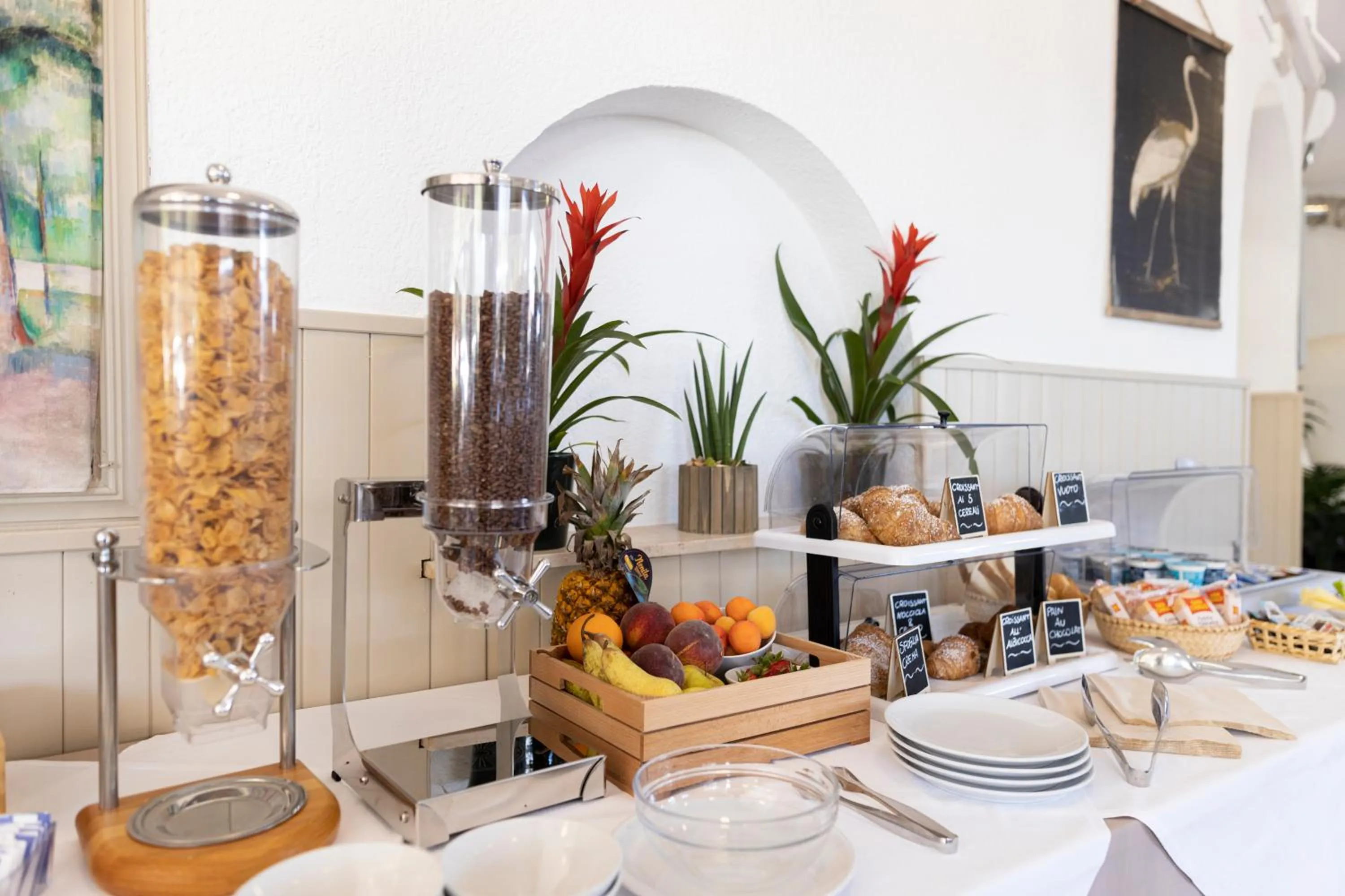 Food and drinks in Hotel Quisisana