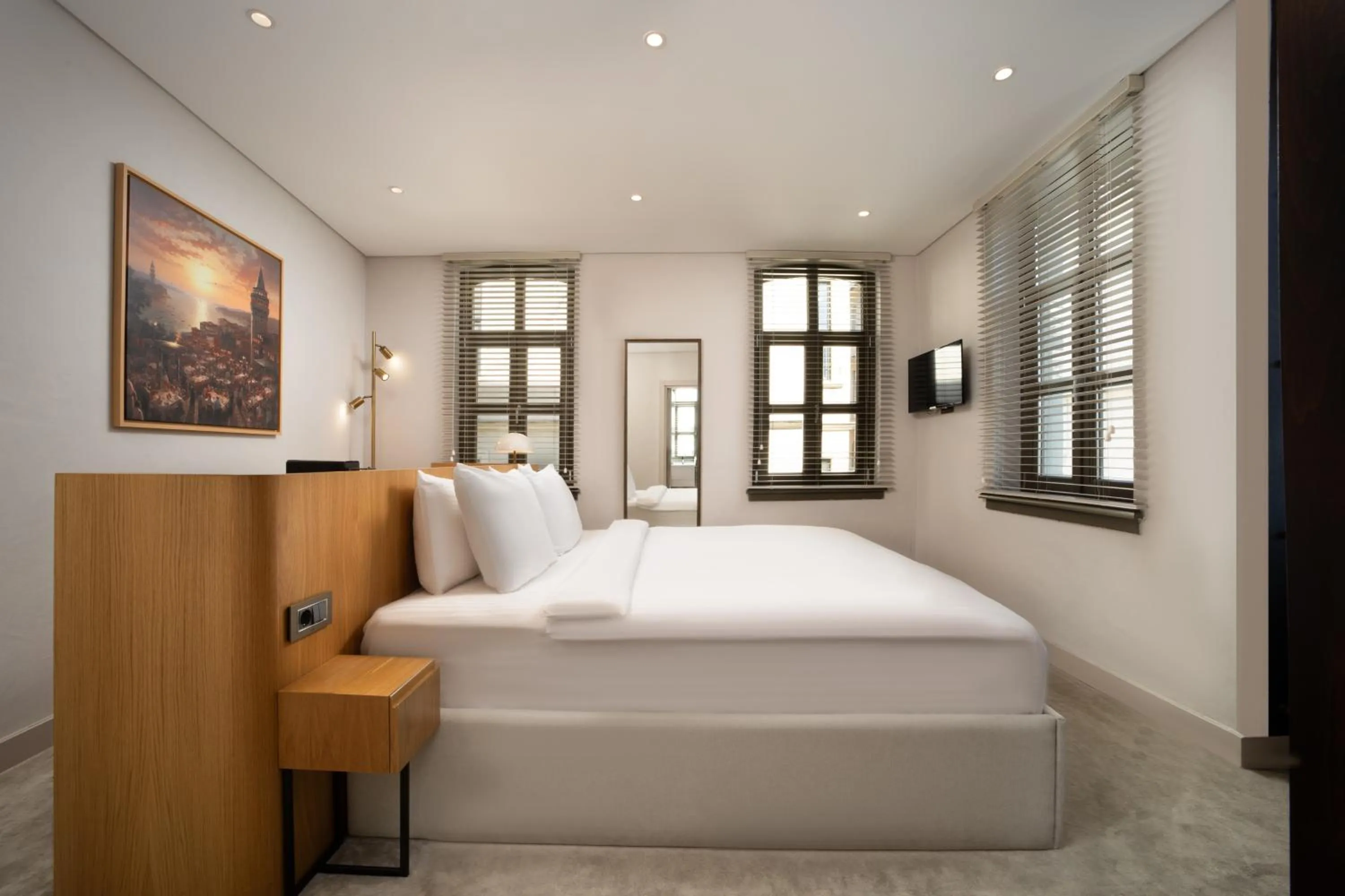 Bed in SYKAI HOTELS PERA