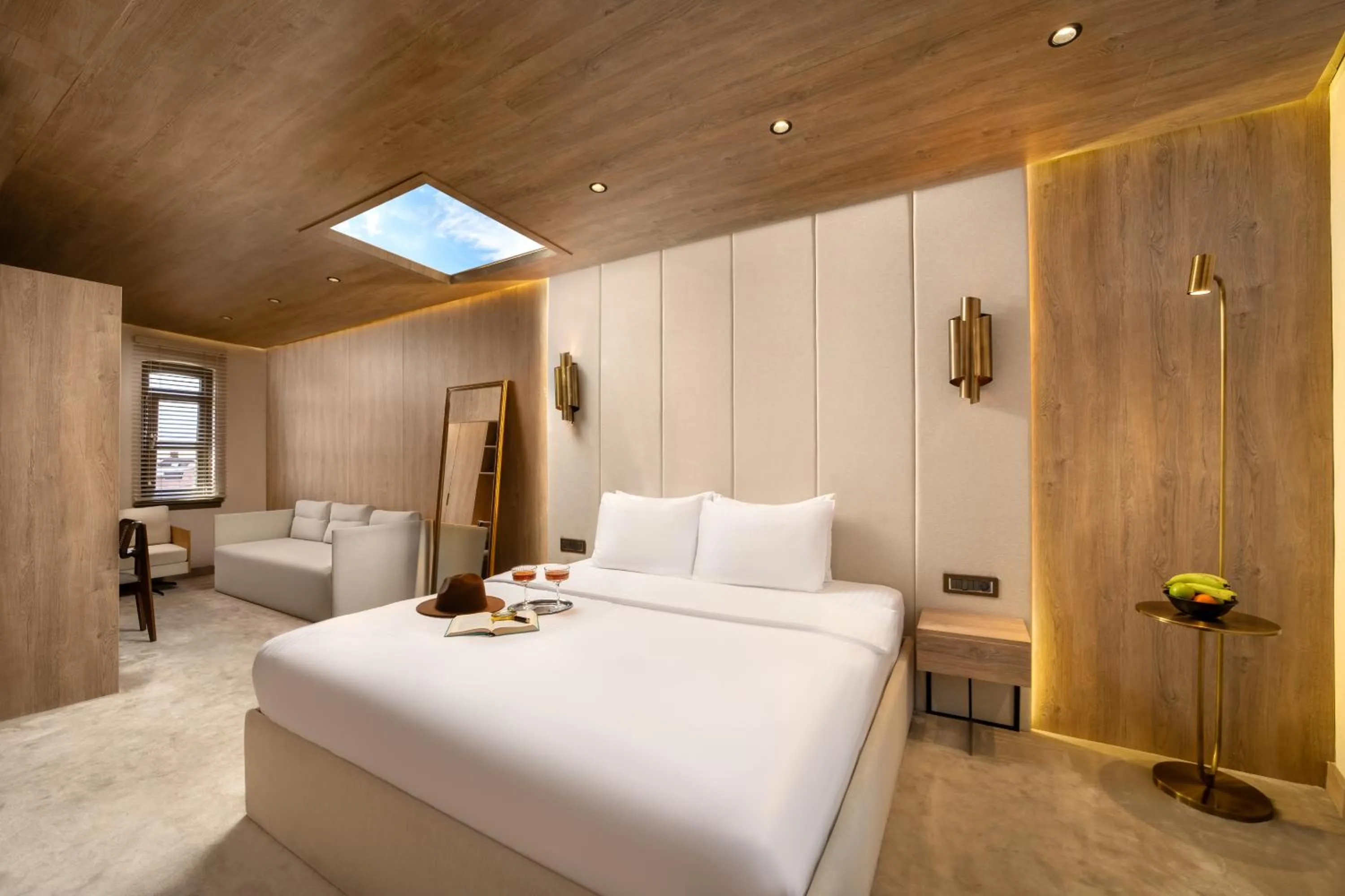 Bed in SYKAI HOTELS PERA